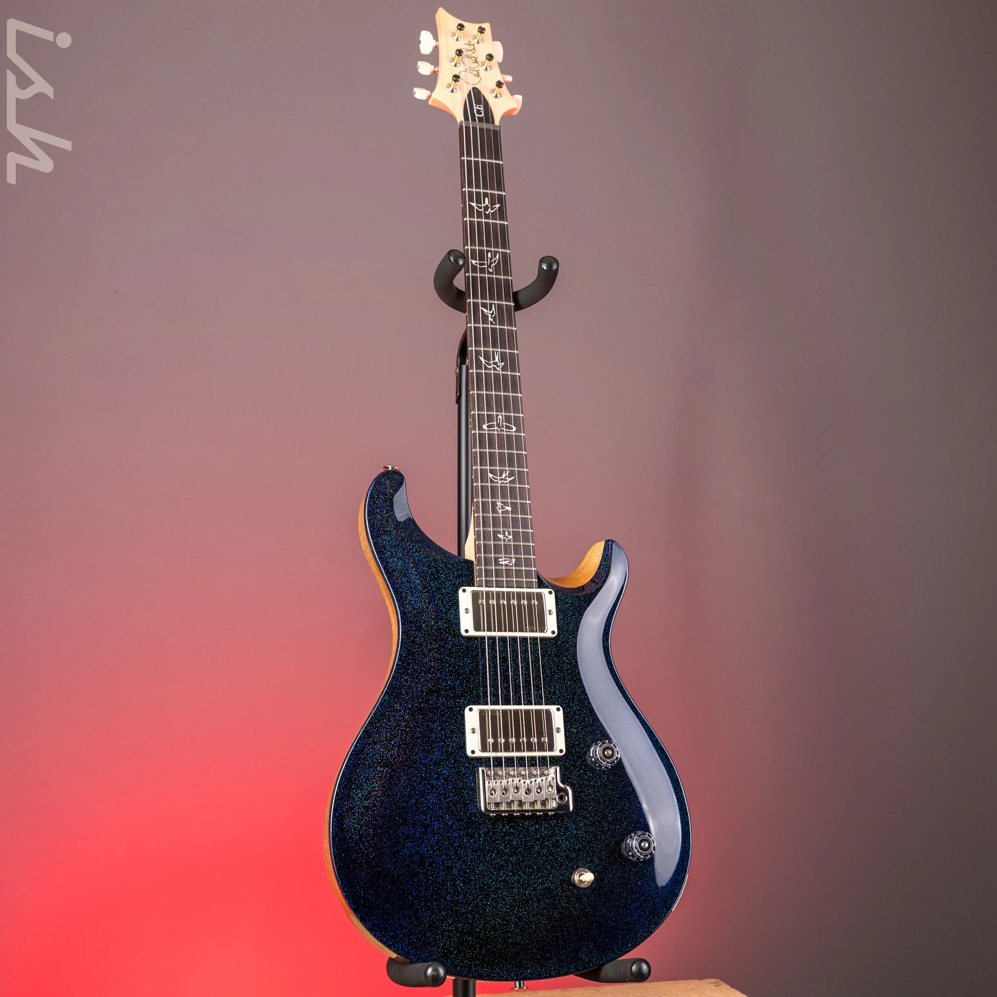 PRS CE 22 Blue Rainbow Hollowflake - Image 2