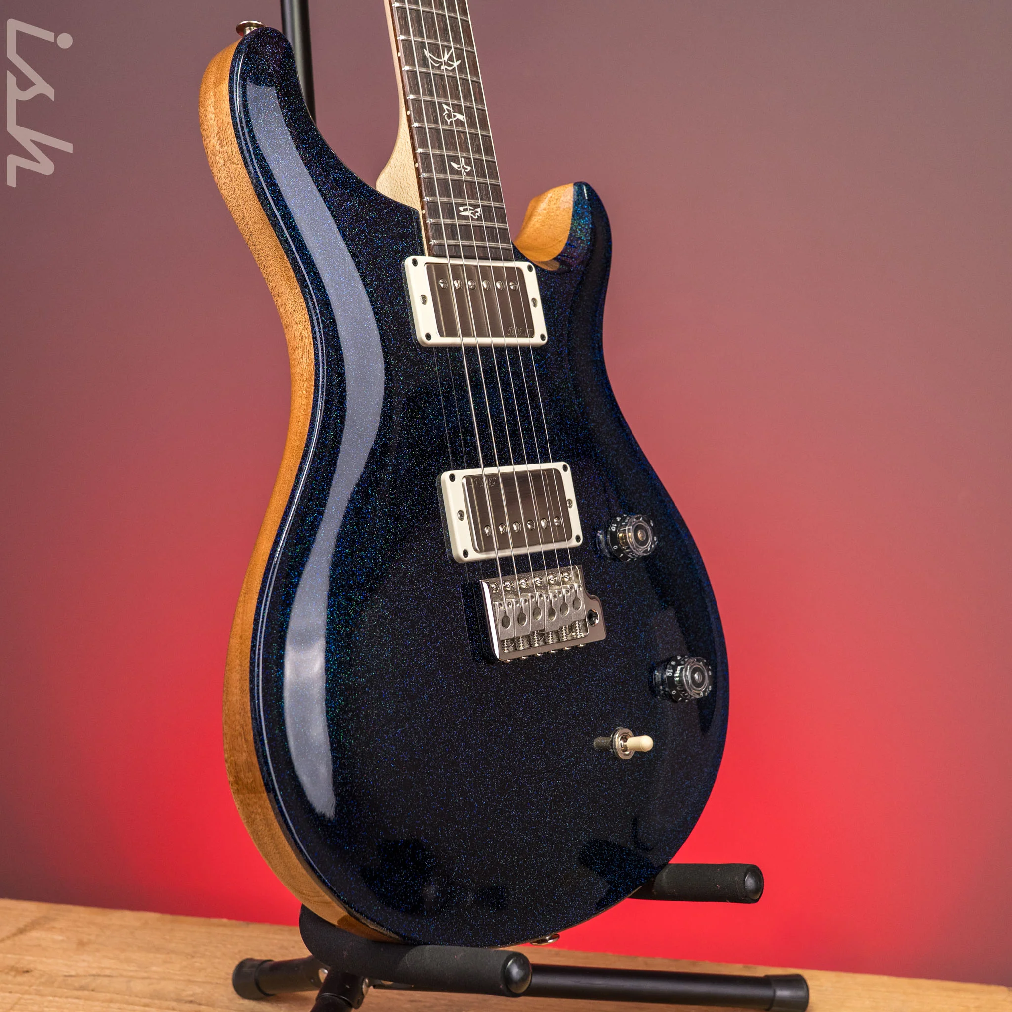 PRS CE 22 Blue Rainbow Hollowflake - Image 3
