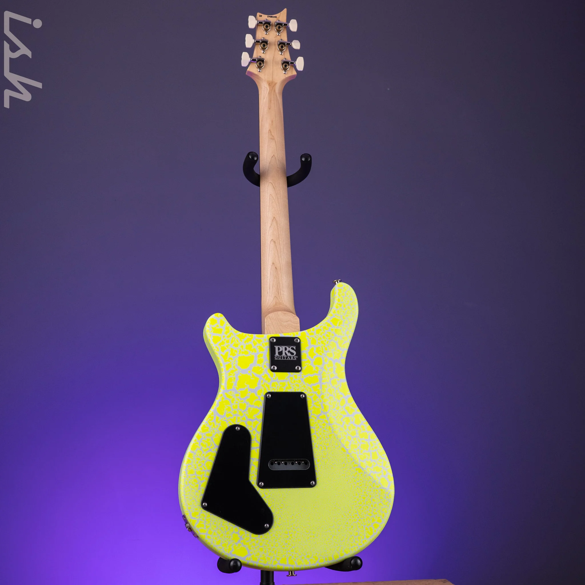 PRS CE 22 Neon Yellow Crackle Sprayer's Choice - Image 7