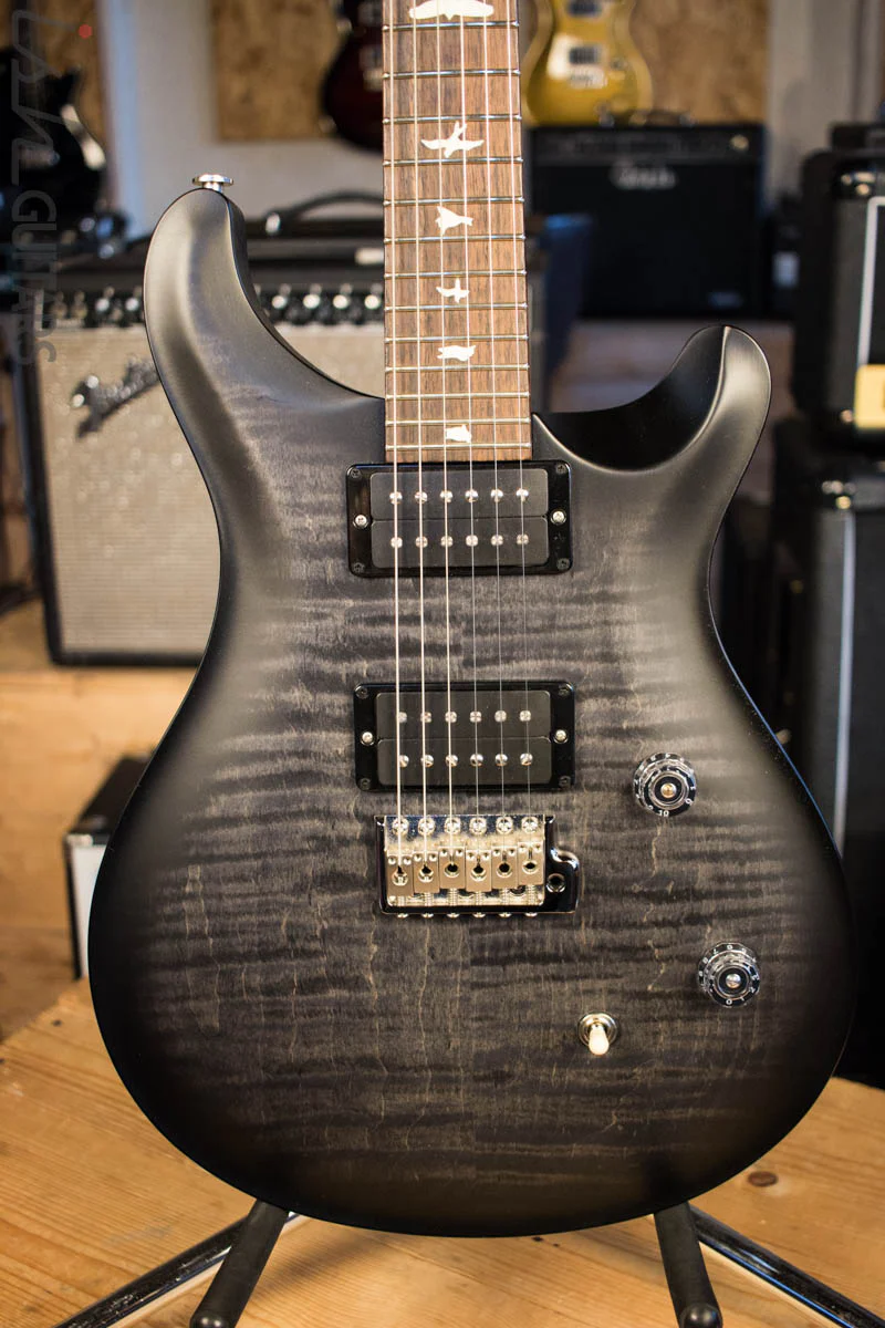 Paul Reed Smith PRS CE24 Satin Custom Color Satin Grey Black Electric Guitar