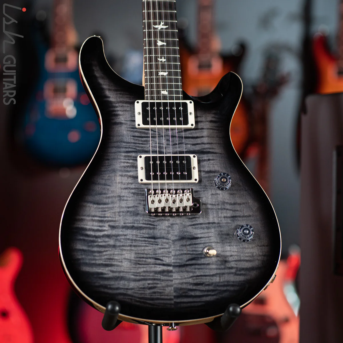 PRS CE 24 Charcoal Smoked Burst Electric Guitar