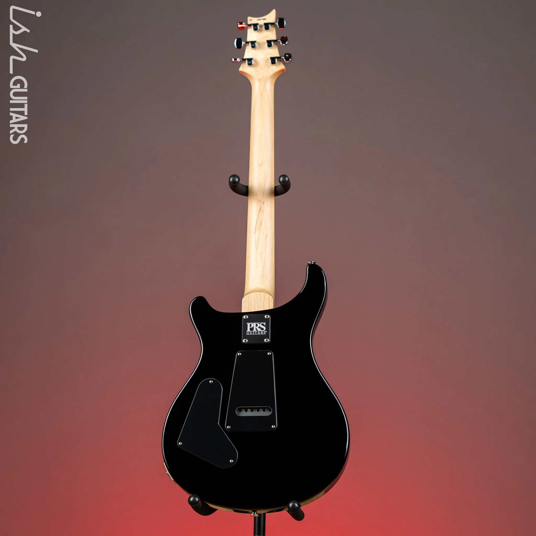 PRS CE 24 Custom Color Faded Purple Mist w/ Black Wrap Burst - Image 6