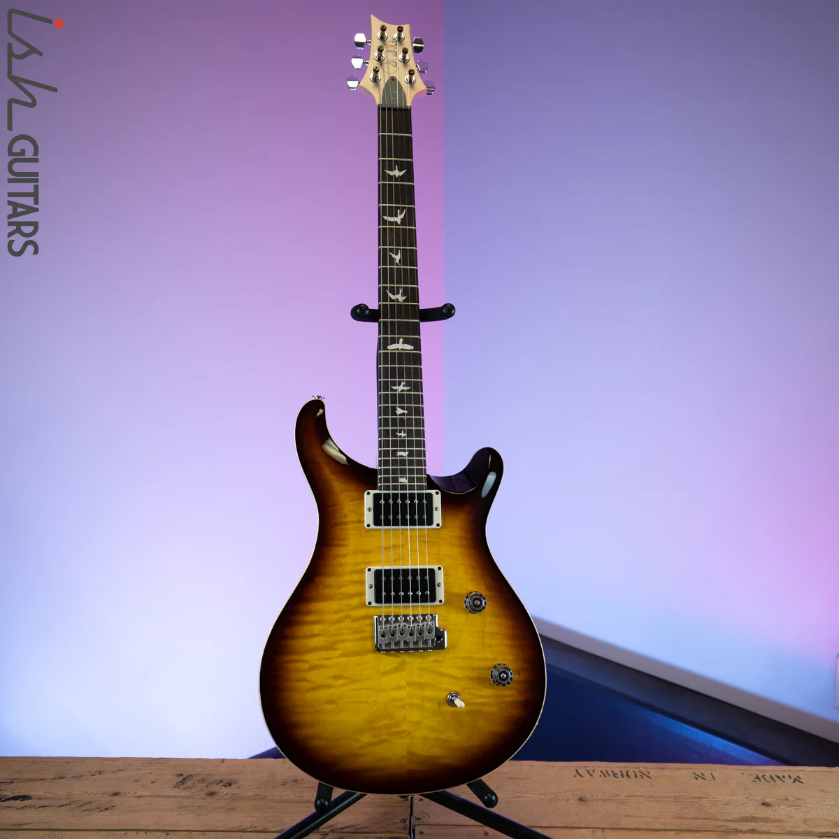 PRS CE 24 McCarty Tobacco Sunburst - Store Demo - Image 2