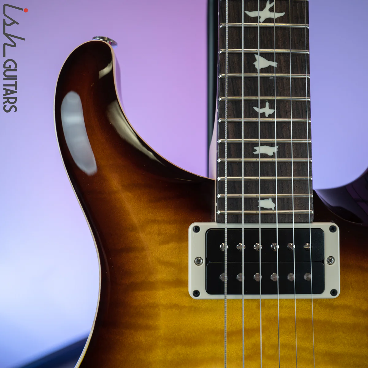 PRS CE 24 McCarty Tobacco Sunburst - Store Demo - Image 3