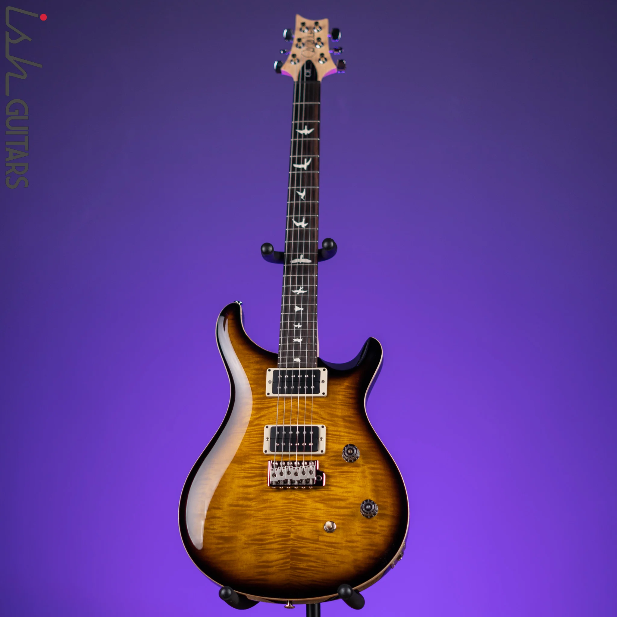 PRS CE 24 Electric Guitar Amber Smokewrap - Image 2