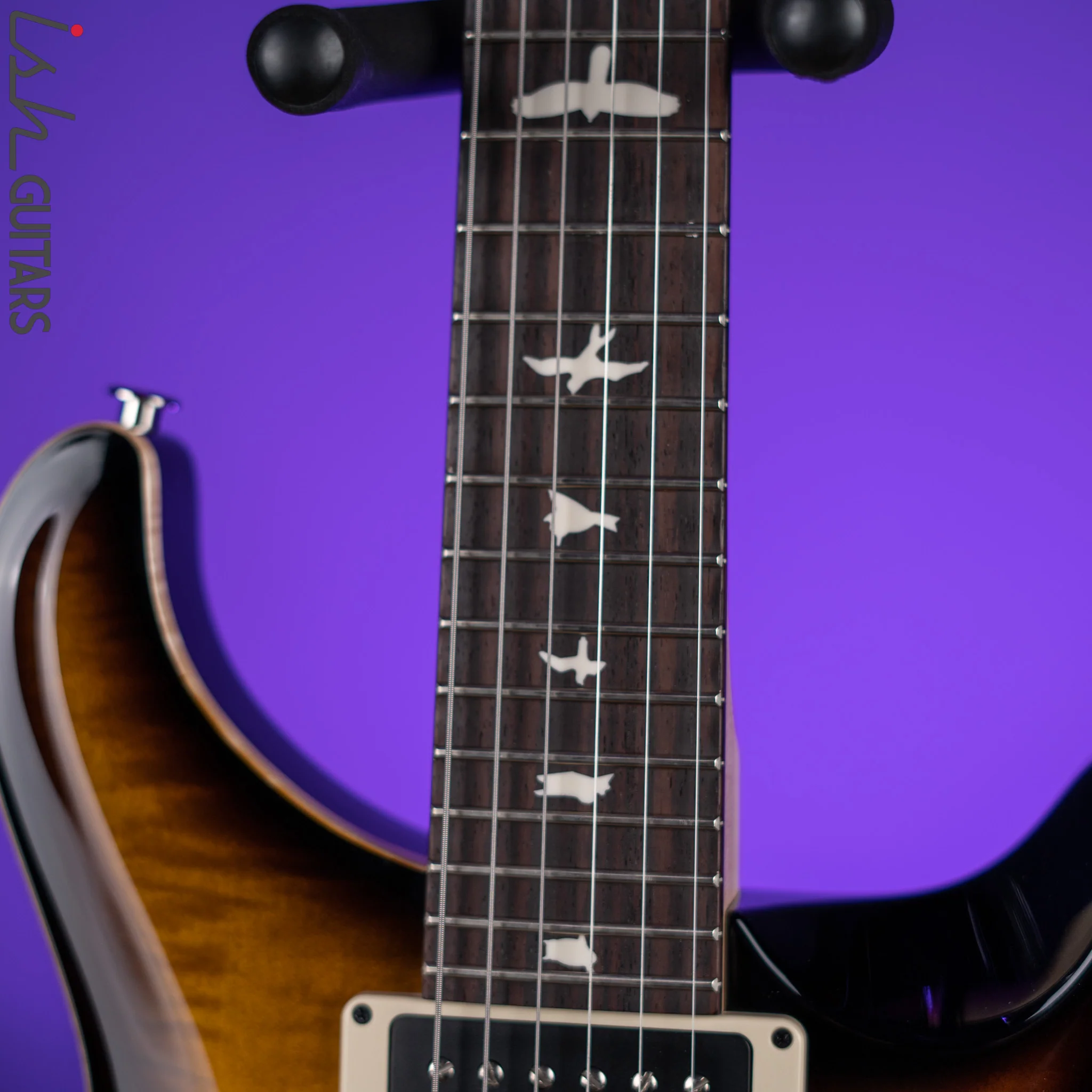 PRS CE 24 Electric Guitar Amber Smokewrap - Image 5