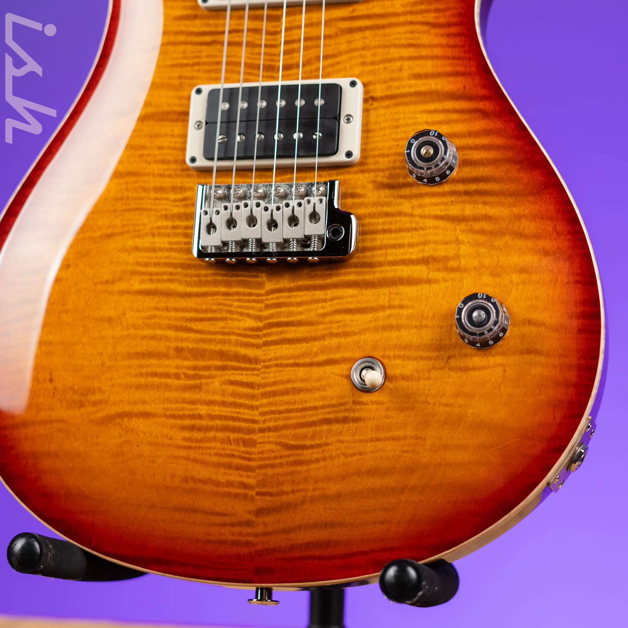 PRS CE 24 Electric Guitar Dark Cherry Sunburst - Image 4