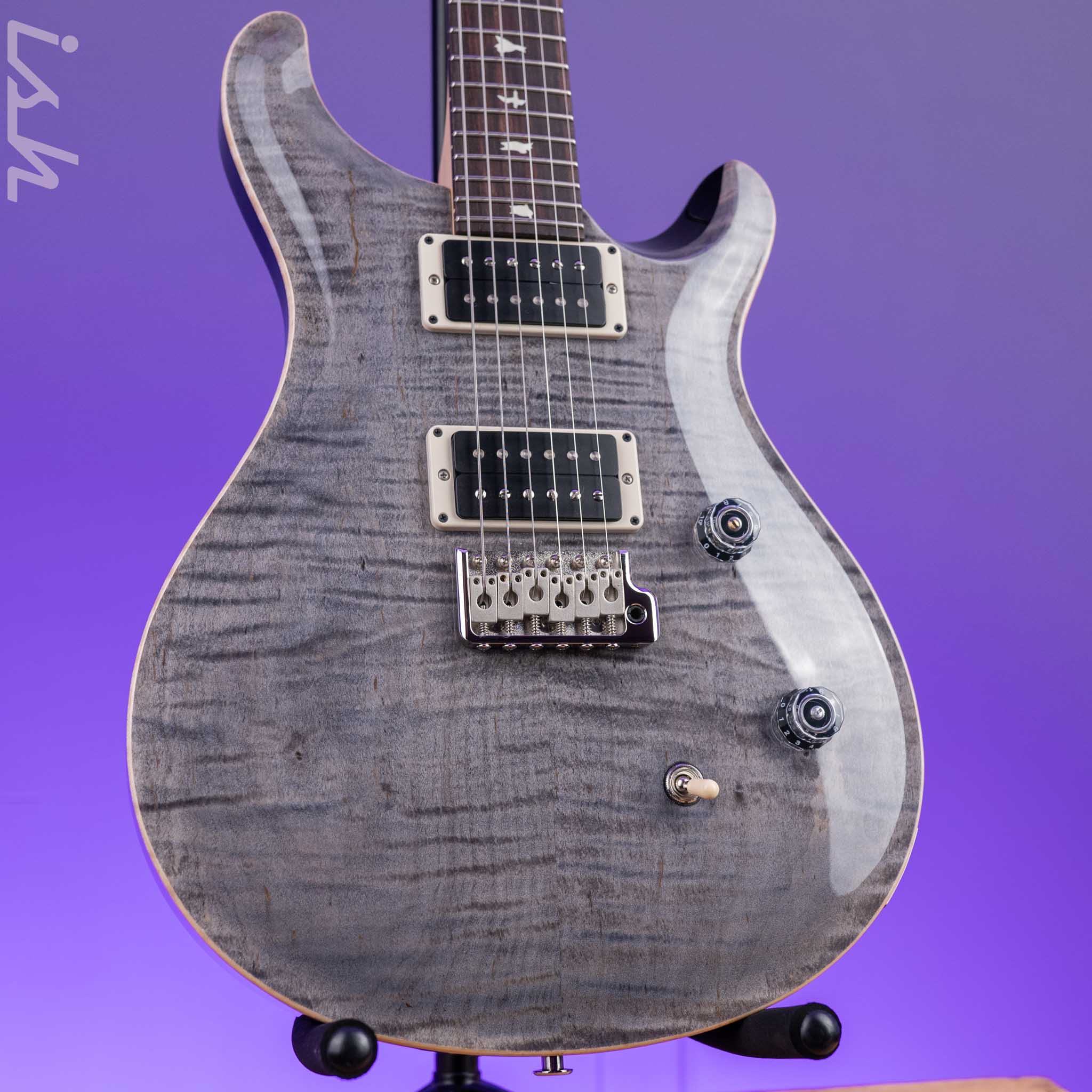 PRS CE 24 Electric Guitar Faded Gray Black Demo
