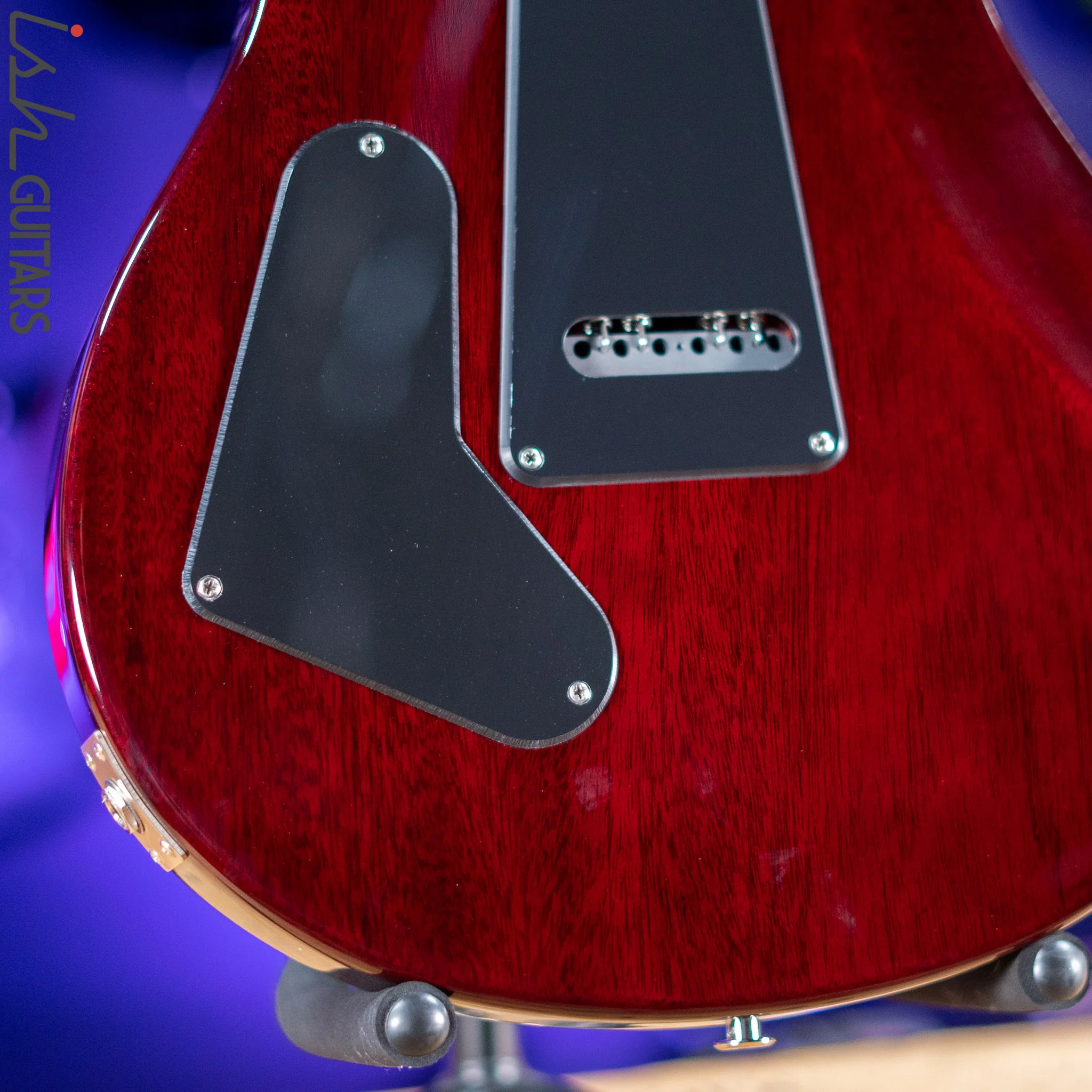 PRS CE 24 Electric Guitar Fire Red Burst Red Binding - Image 9