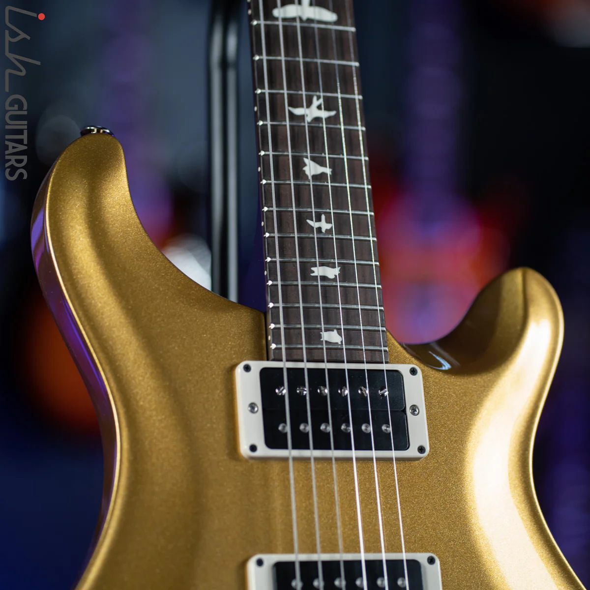PRS CE 24 Electric Guitar Metallic Gold - Image 5