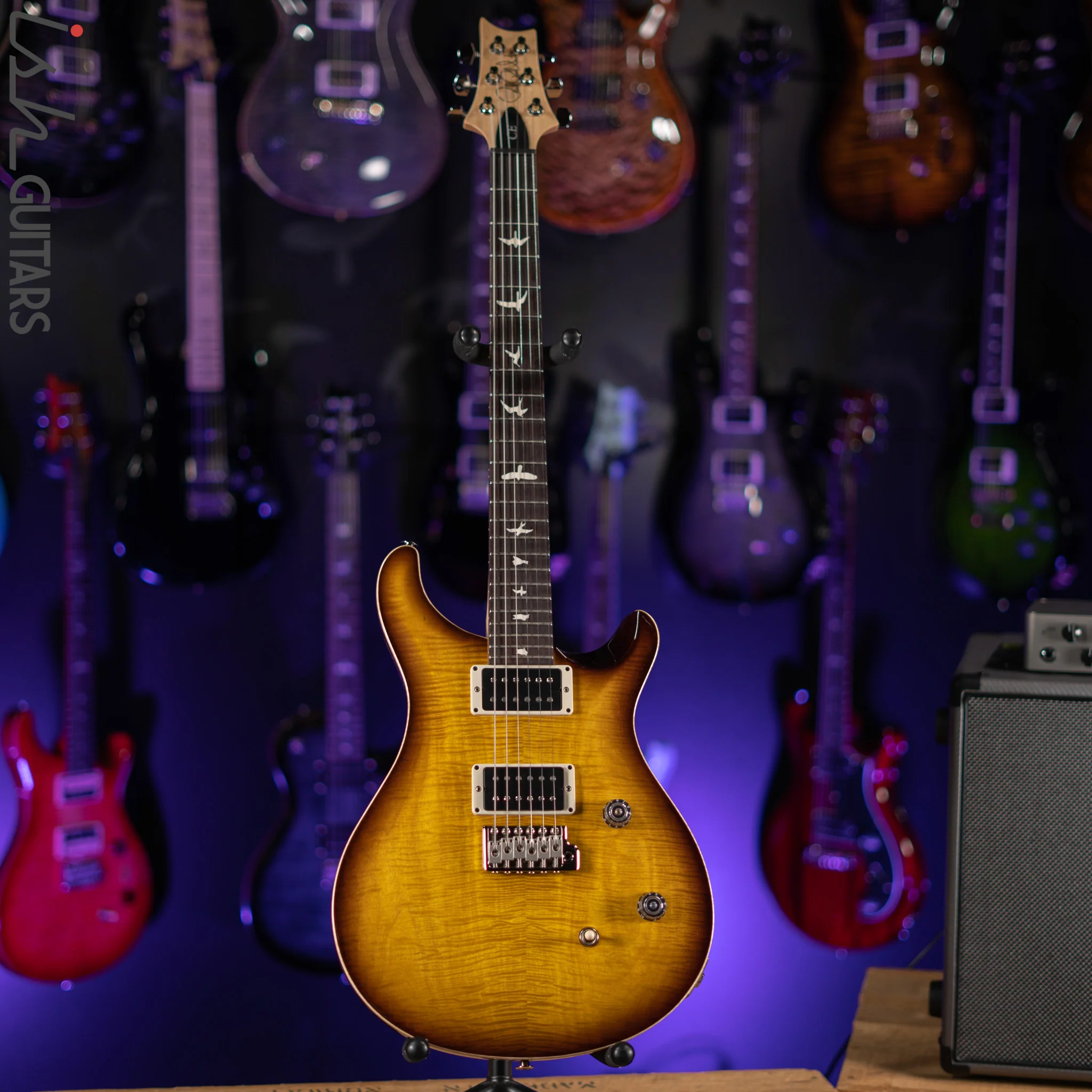 PRS CE 24 Electric Guitar Tobacco Sunburst - Image 2