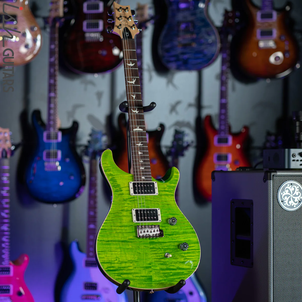 2021 PRS CE 24 Eriza Verde Electric Guitar - Image 2