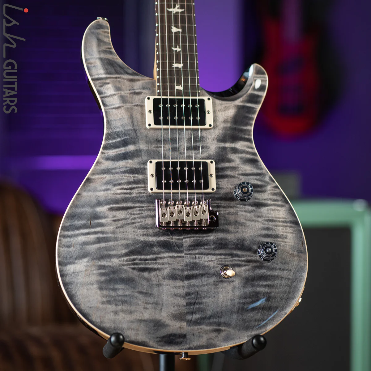 PRS CE 24 Faded Grey Black Electric Guitar