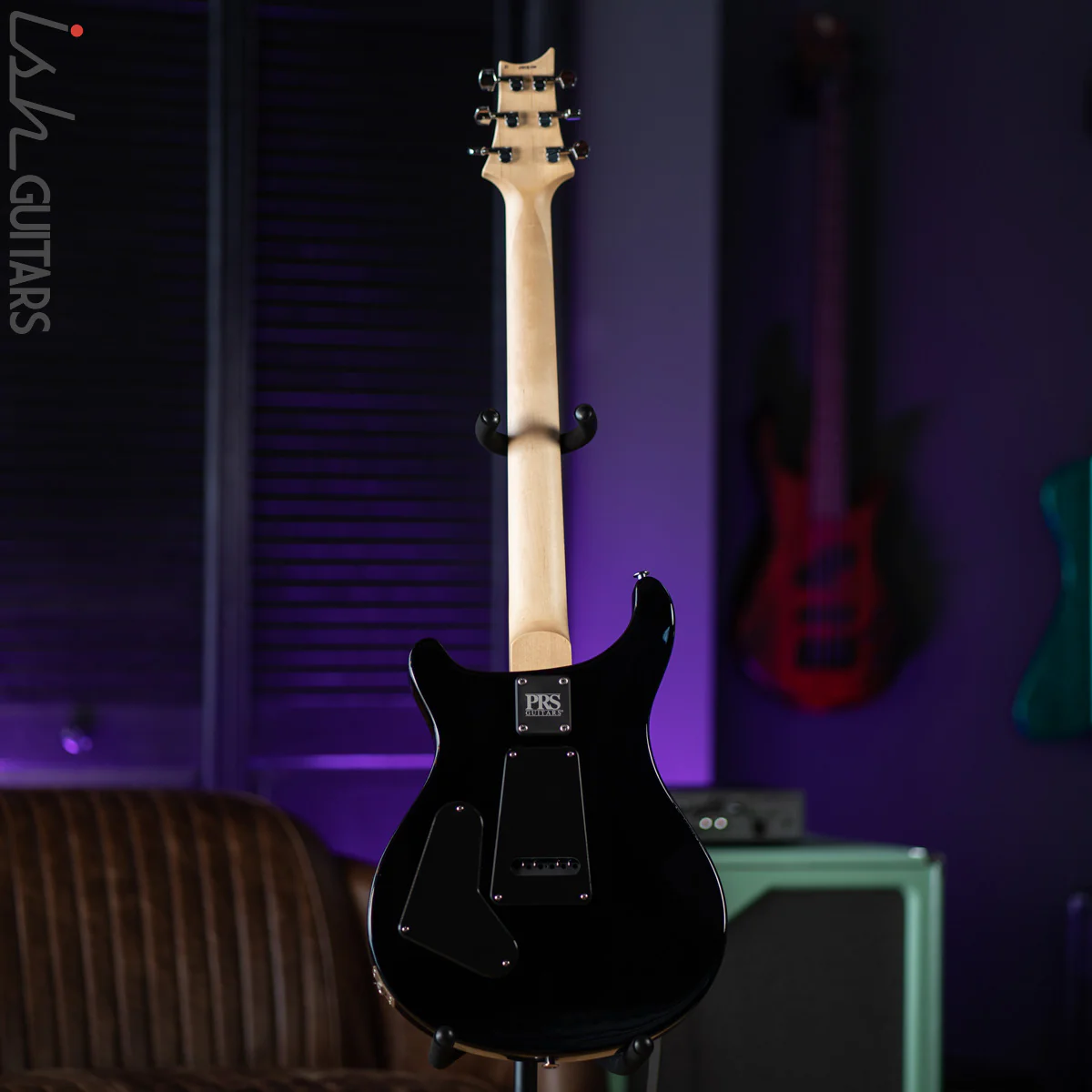 PRS CE 24 Faded Whale Blue Smoked Wrap Electric Guitar - Image 7