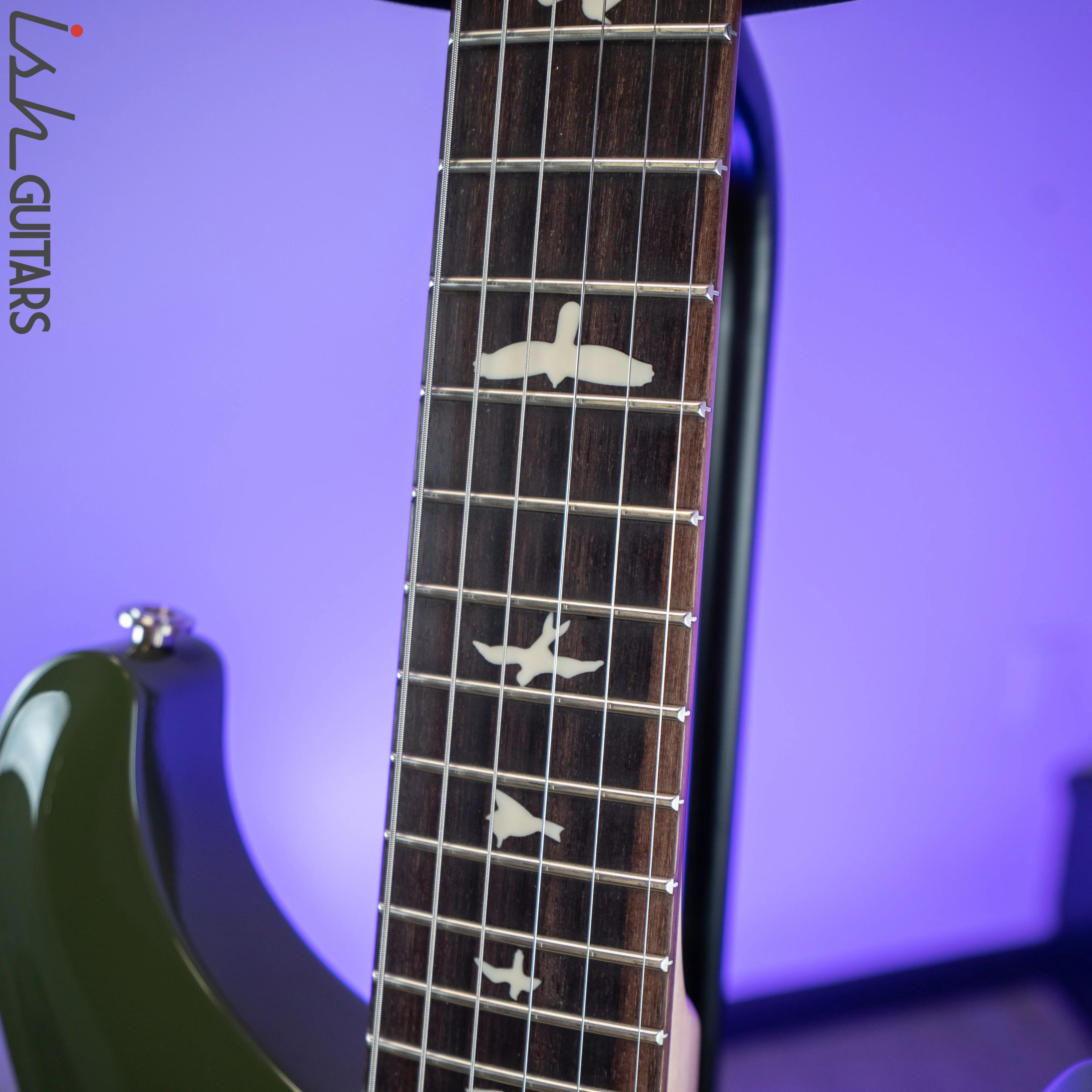 PRS CE 24 Opaque Olive Green - Image 6