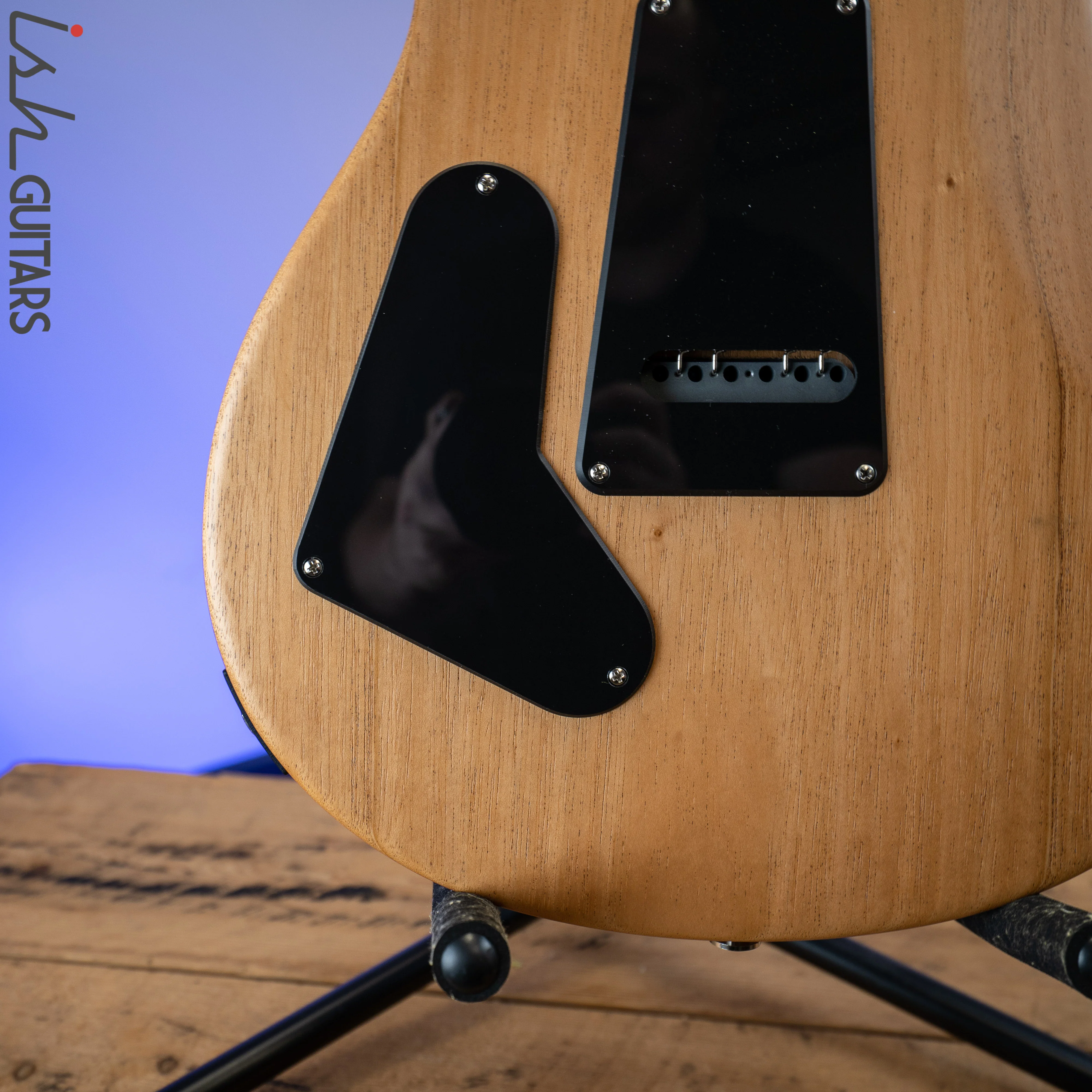 PRS CE 24 Satin Nitro 57/08 Ebony Fretboard Powder Blue - Image 9