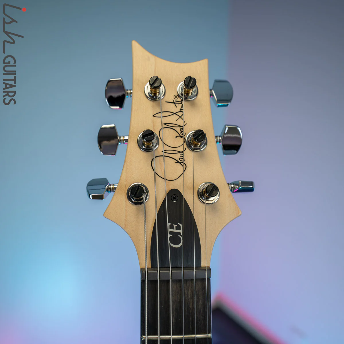 PRS CE 24 Satin Nitro 57/08 Ebony Fretboard Powder Blue - Image 6