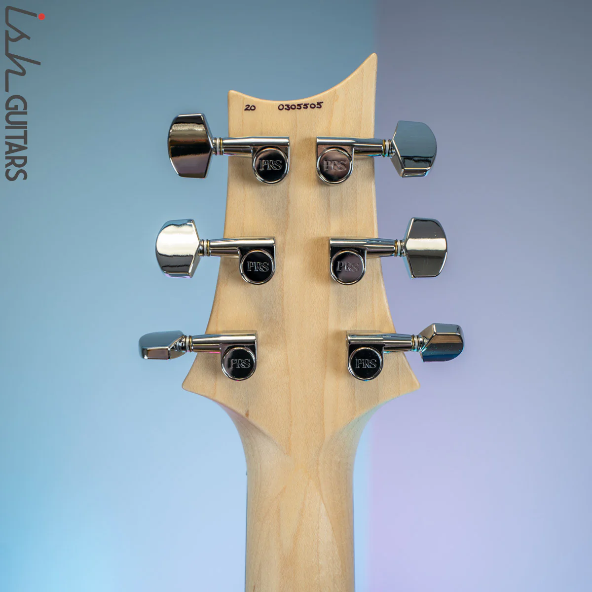 PRS CE 24 Satin Nitro 57/08 Ebony Fretboard Powder Blue - Image 9