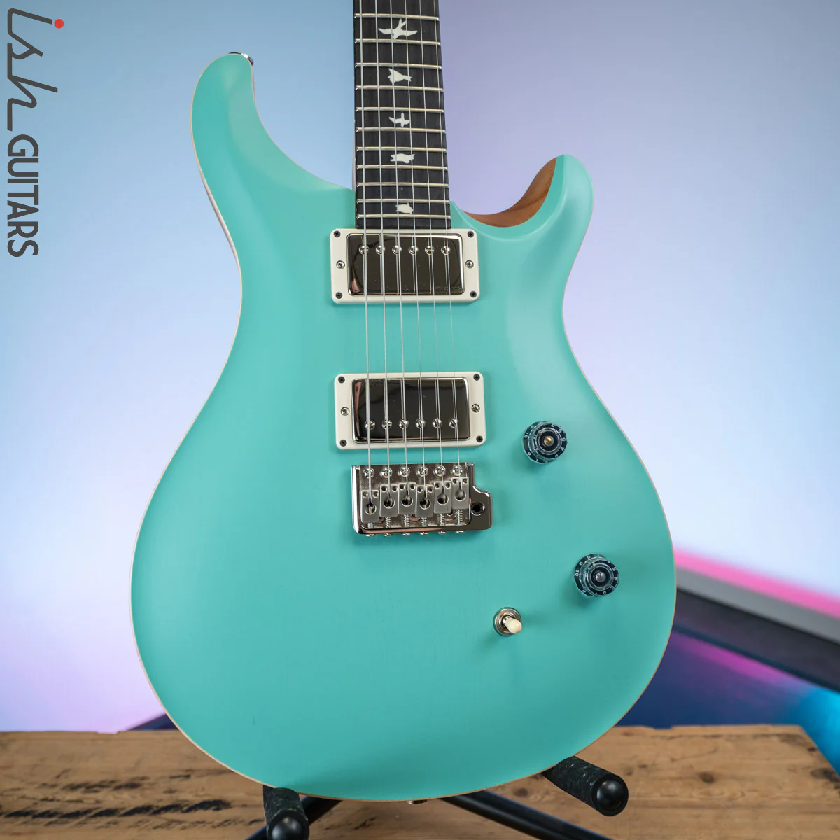 PRS CE 24 Satin Nitro 57/08 Ebony Fretboard Seafoam Green
