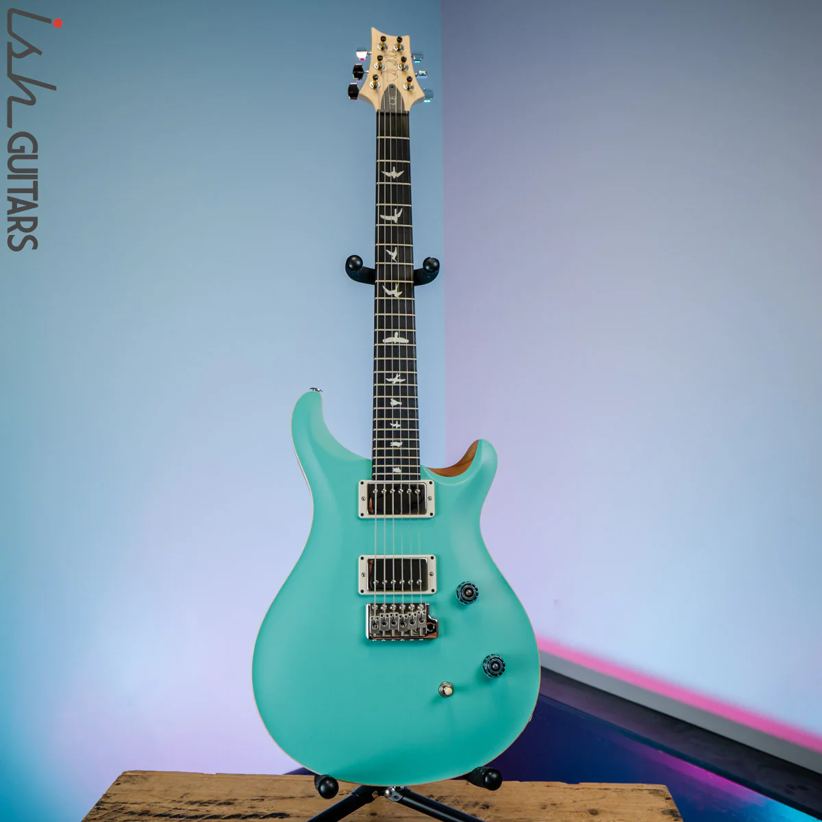 PRS CE 24 Satin Nitro 57/08 Ebony Fretboard Seafoam Green - Image 2