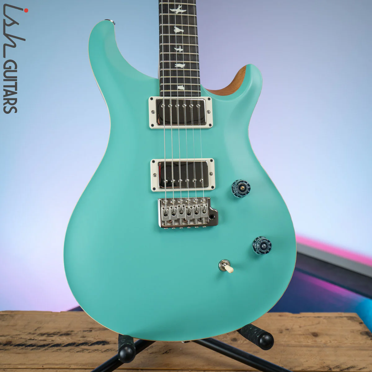 PRS CE 24 Satin Nitro 57/08 Ebony Fretboard Seafoam Green
