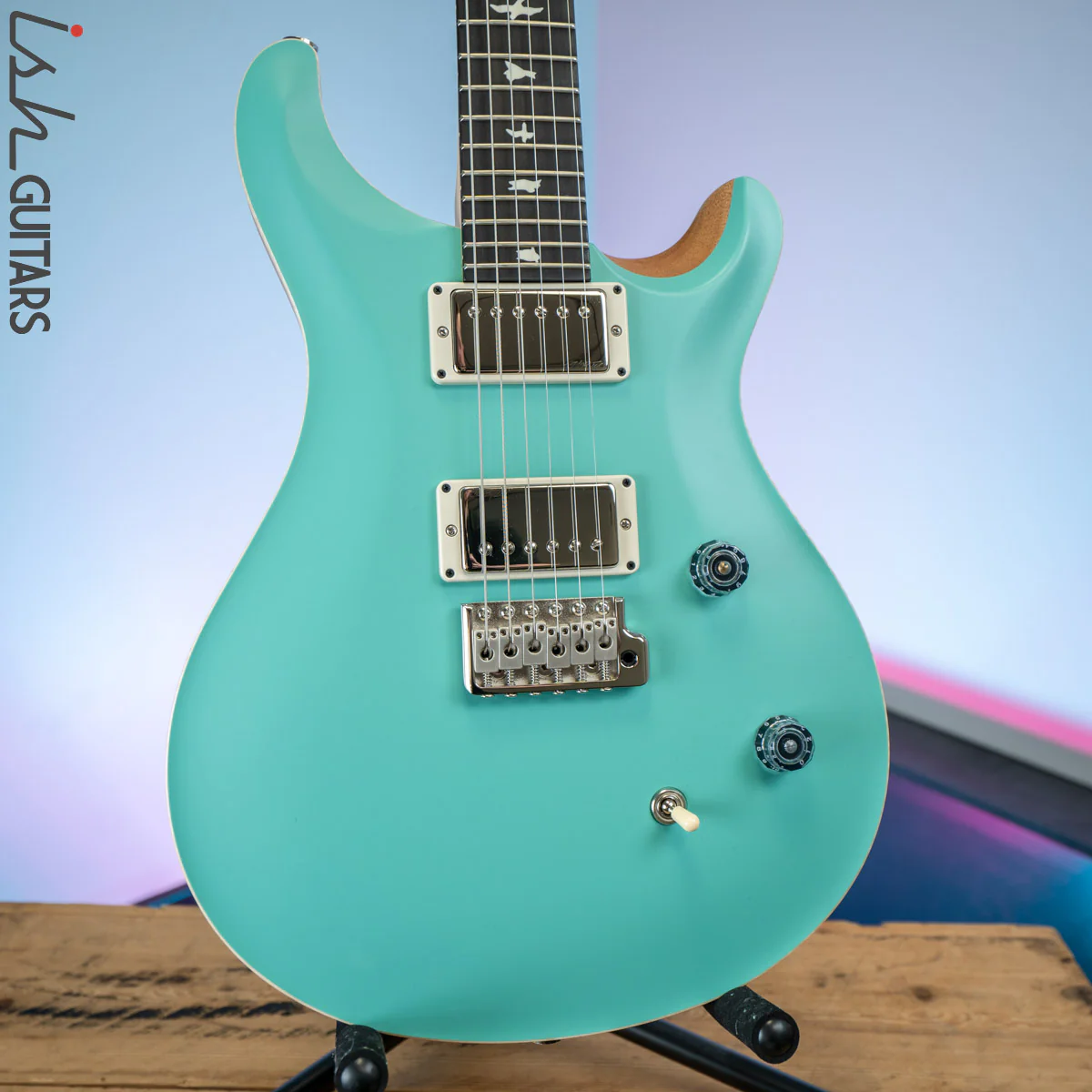 PRS CE 24 Satin Nitro 57/08 Ebony Fretboard Seafoam Green
