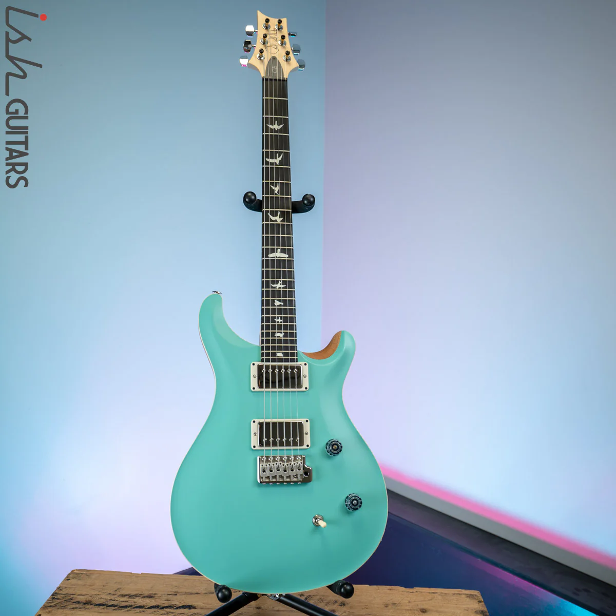 PRS CE 24 Satin Nitro 57/08 Ebony Fretboard Seafoam Green - Image 2