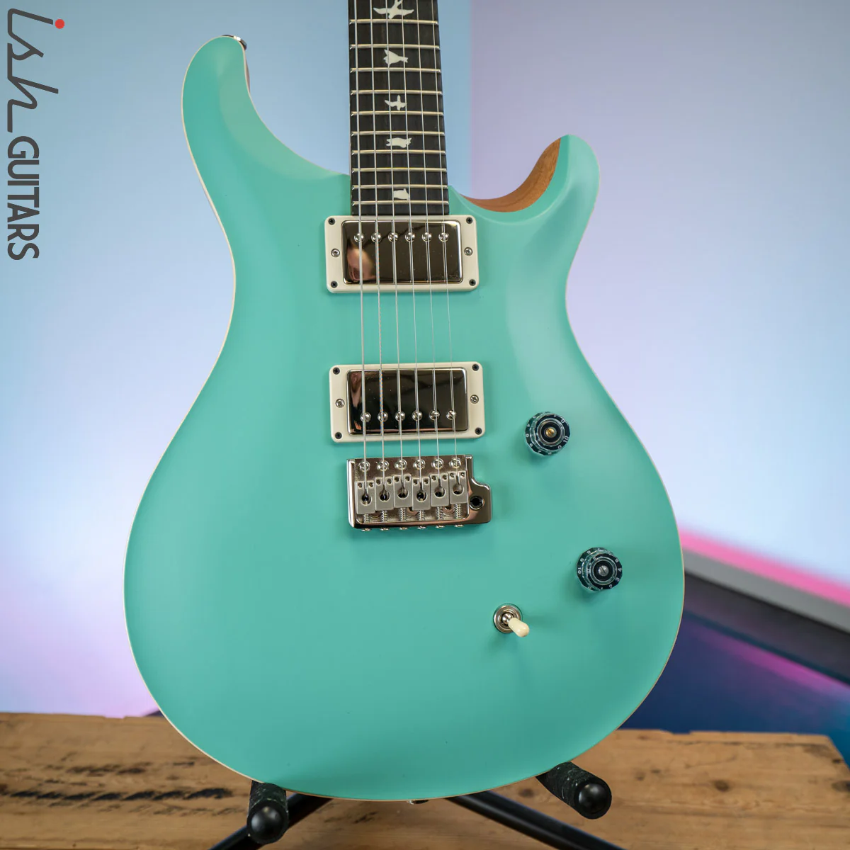 PRS CE 24 Satin Nitro 57/08 Ebony Fretboard Seafoam Green
