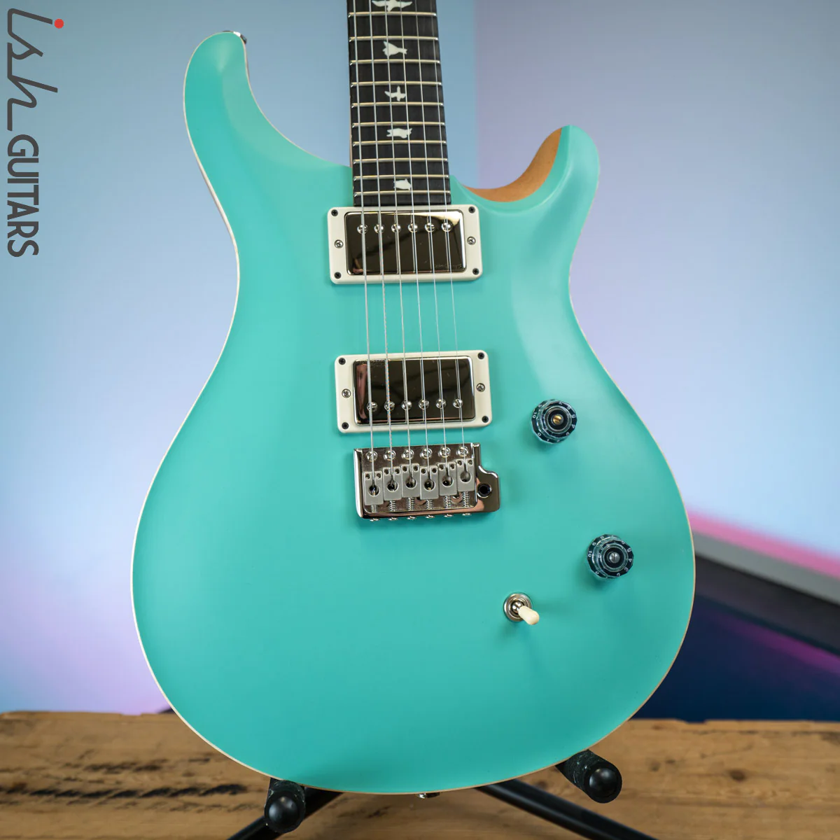 PRS CE 24 Satin Nitro 57/08 Ebony Fretboard Seafoam Green