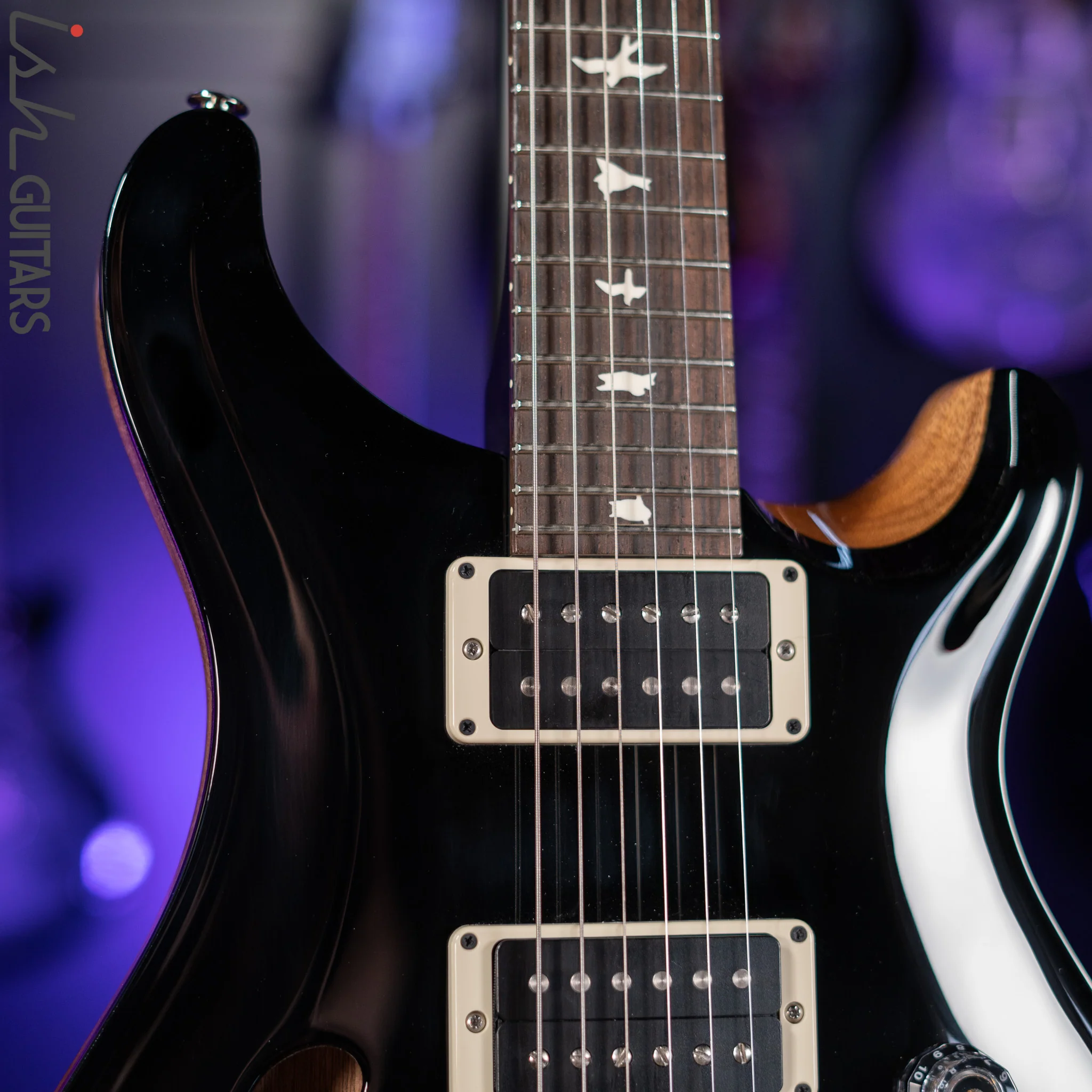 PRS CE 24 Semi-Hollow Black Gloss - Image 3