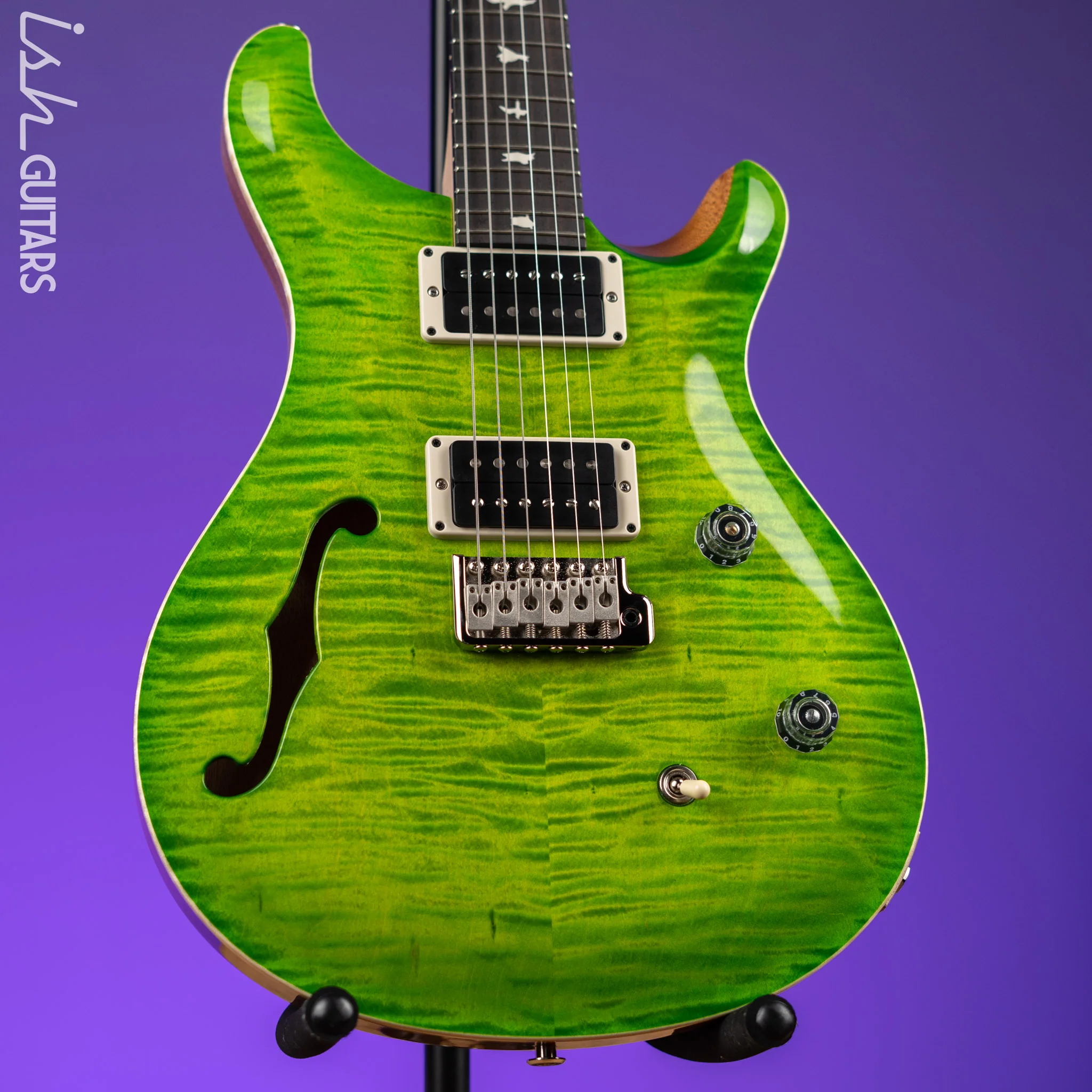 PRS CE 24 Semi-Hollow Eriza Verde