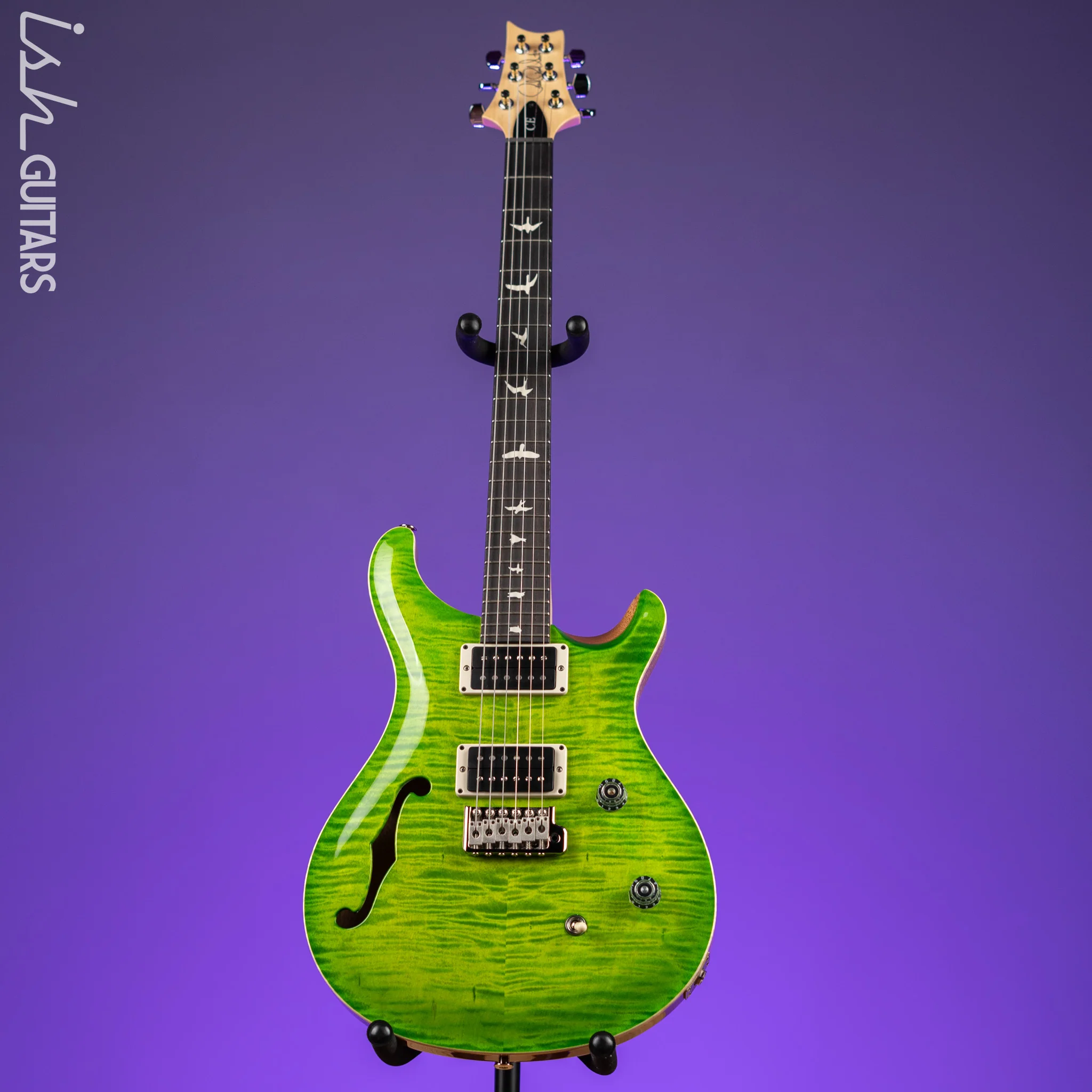 PRS CE 24 Semi-Hollow Eriza Verde - Image 2