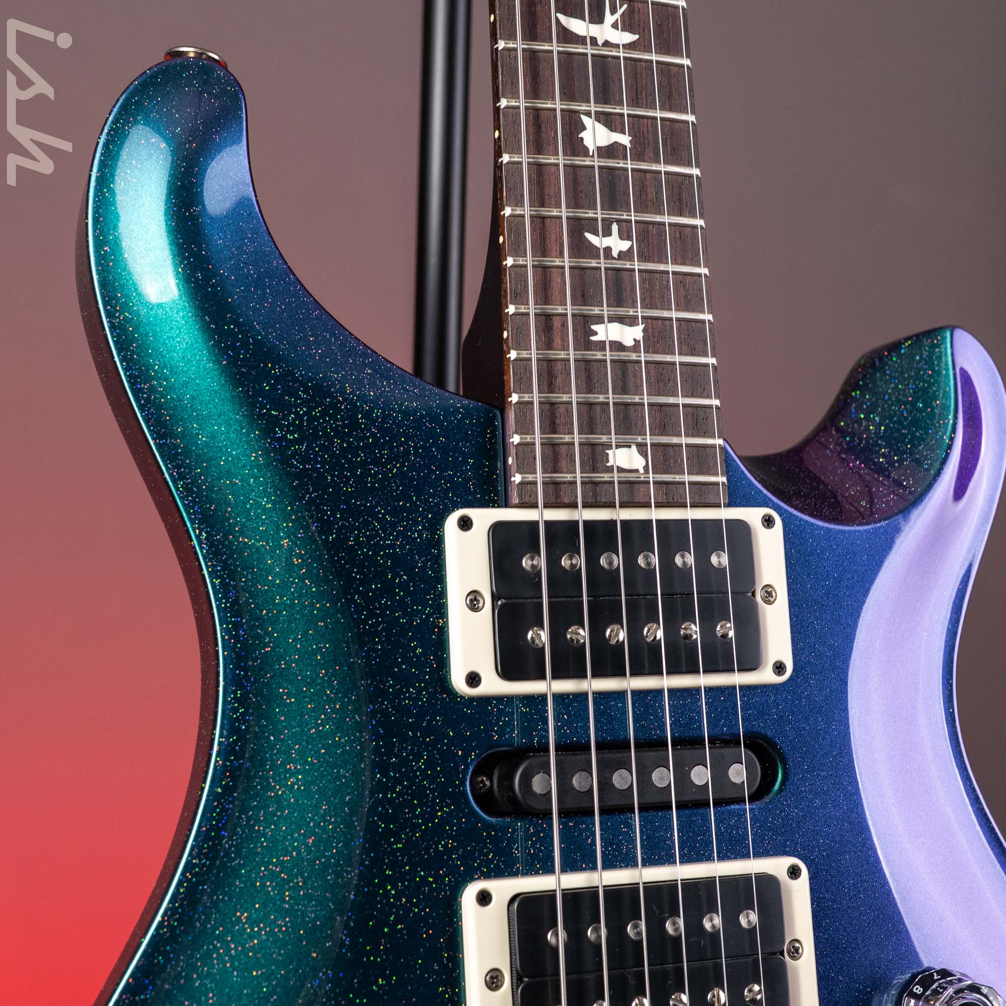 PRS CE 24 Special Purple Green Holoflake Colorshift Sprayer's Choice - Image 4