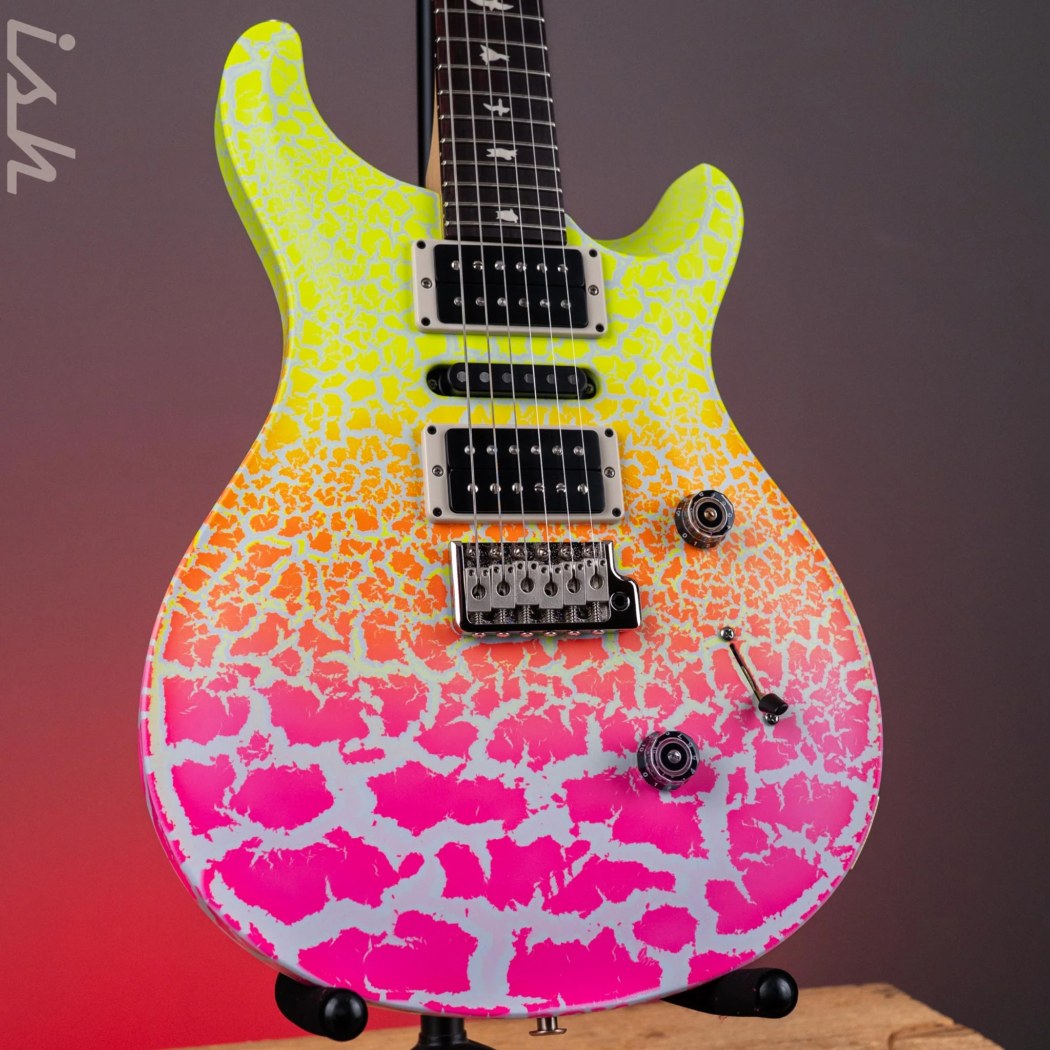 PRS CE 24 Special Sprayer’s Choice Pink Lemonade Fade White Crackle