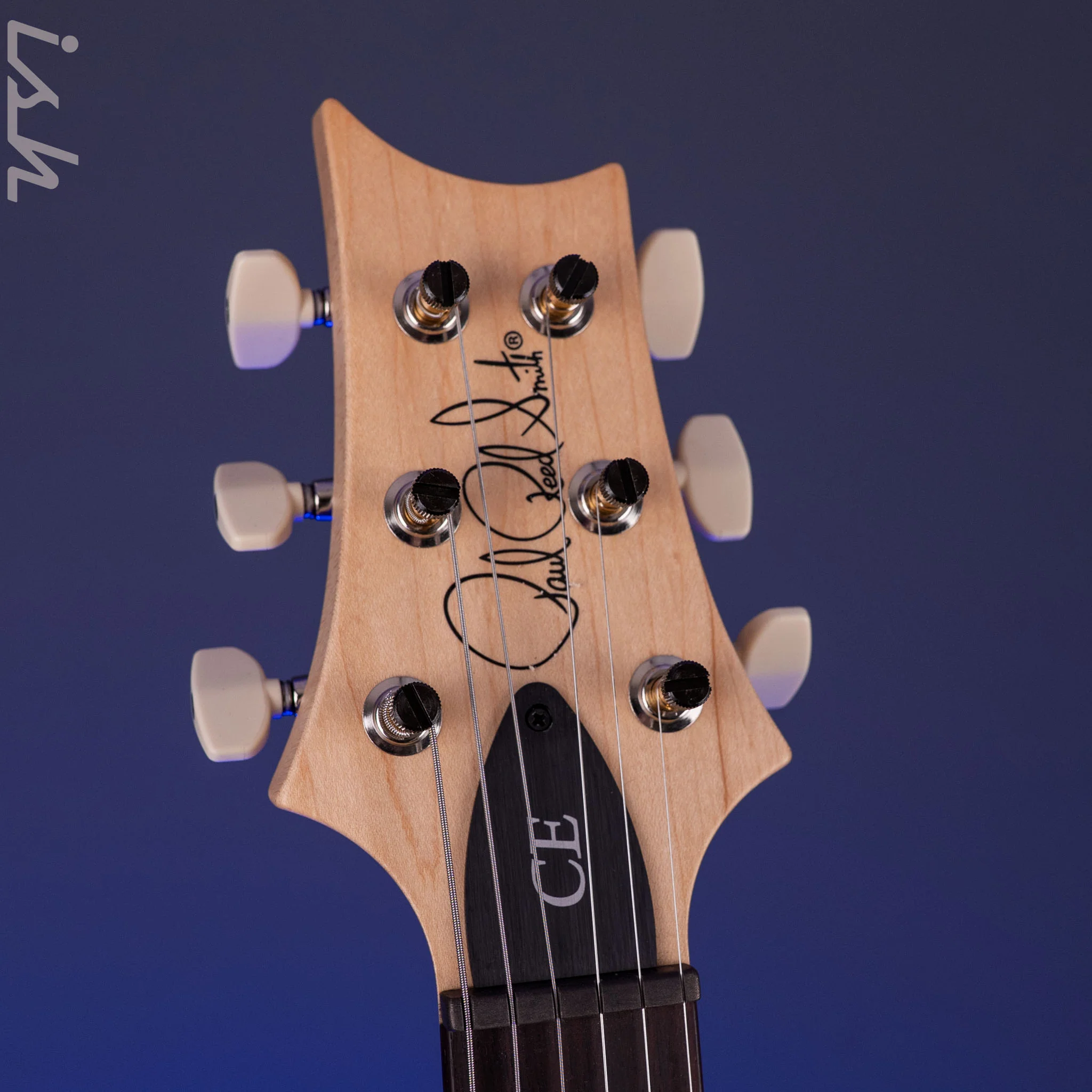 PRS CE 24 Sprayer's Choice Neon Pink Hollowflake Blue Speckle - Image 9