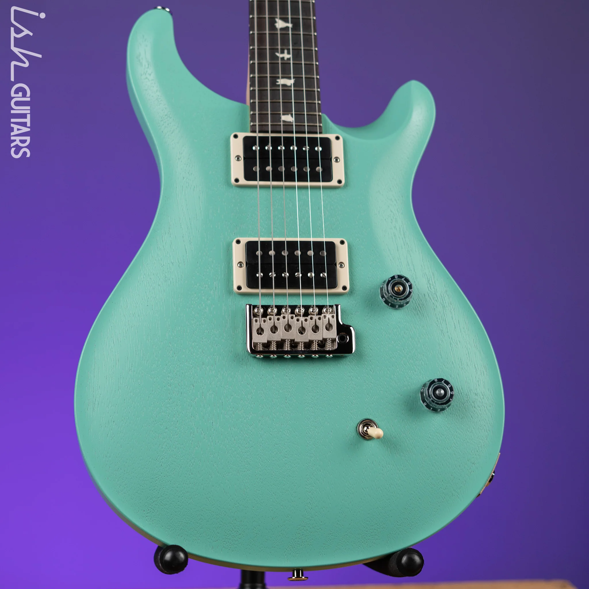 PRS CE 24 Standard Satin Nitro Electric Guitar Seafoam Green