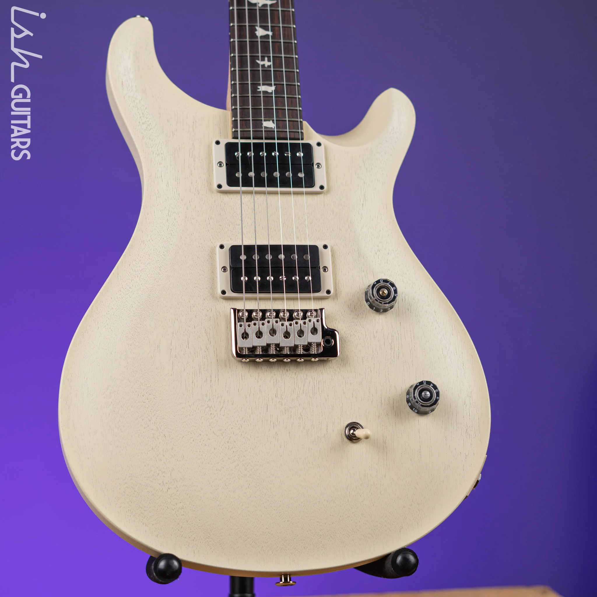 PRS CE 24 Standard Satin Nitro Electric Guitar Antique White