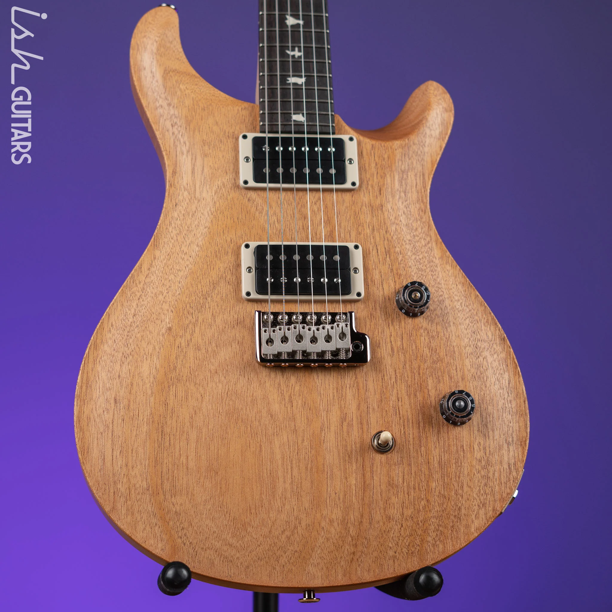PRS CE 24 Standard Satin Nitro Electric Guitar Natural Demo
