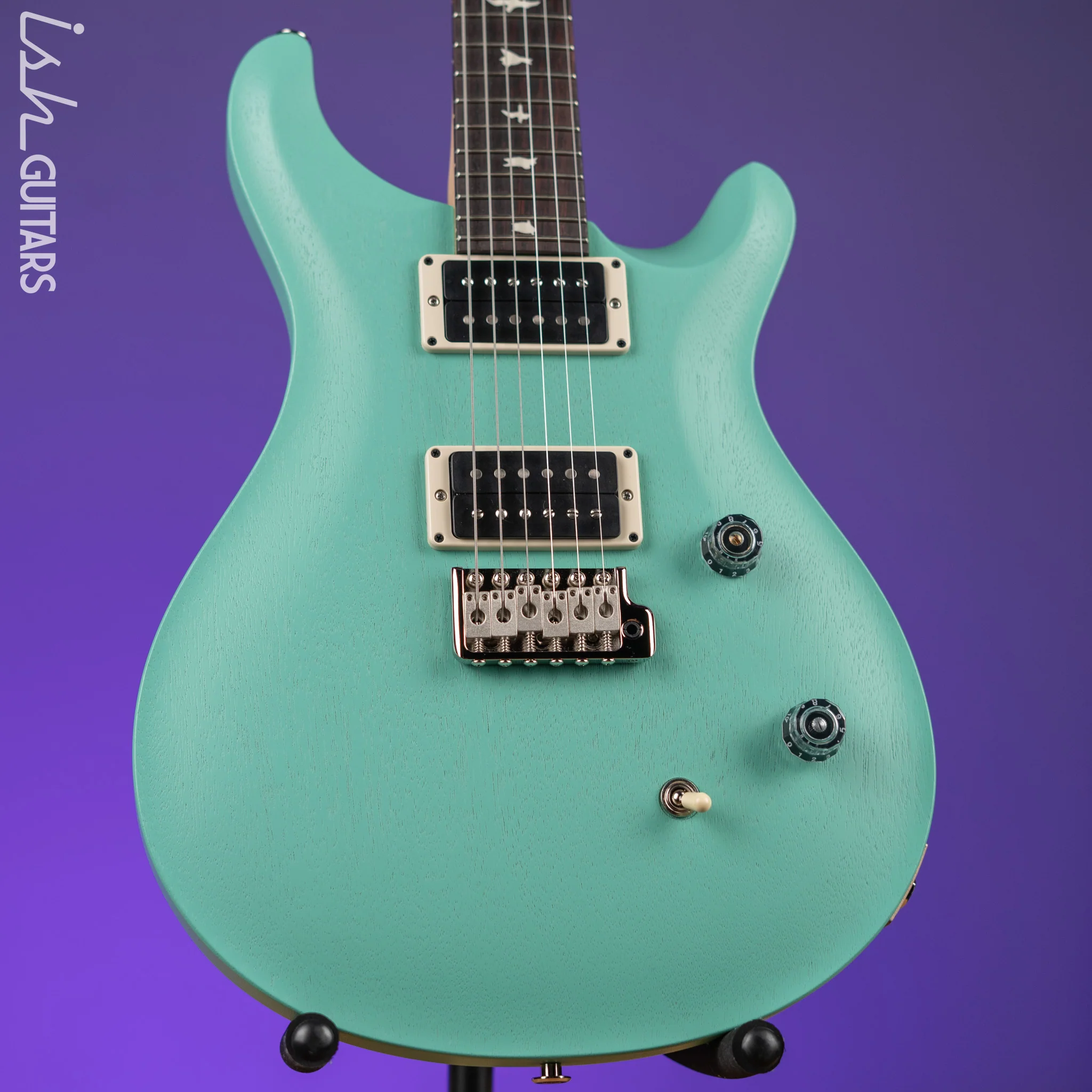 PRS CE 24 Standard Satin Nitro Electric Guitar Seafoam Green