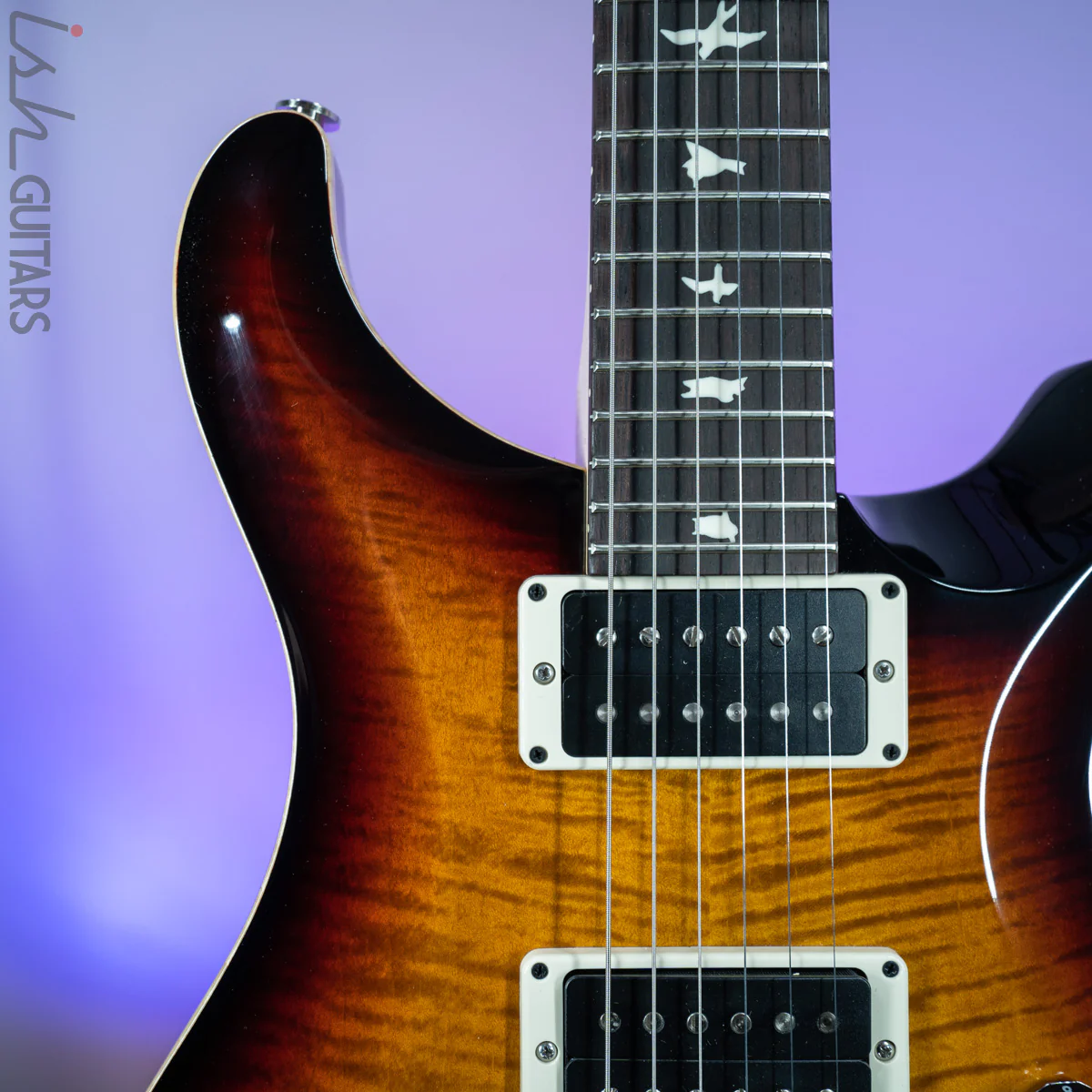 2020 PRS CE 24 Tri Color Sunburst - Image 3