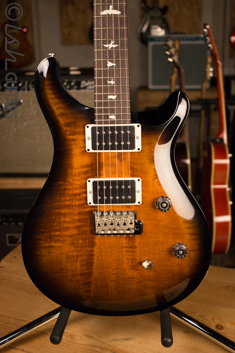 Paul Reed Smith PRS CE24 Custom Color Amber Smokewrap Burst