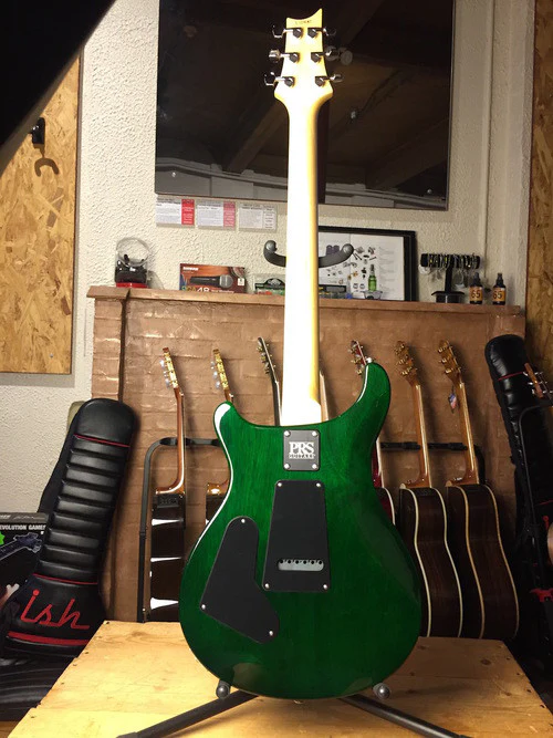 PRS CE24 Custom Color Trampas Green Burst - Image 8