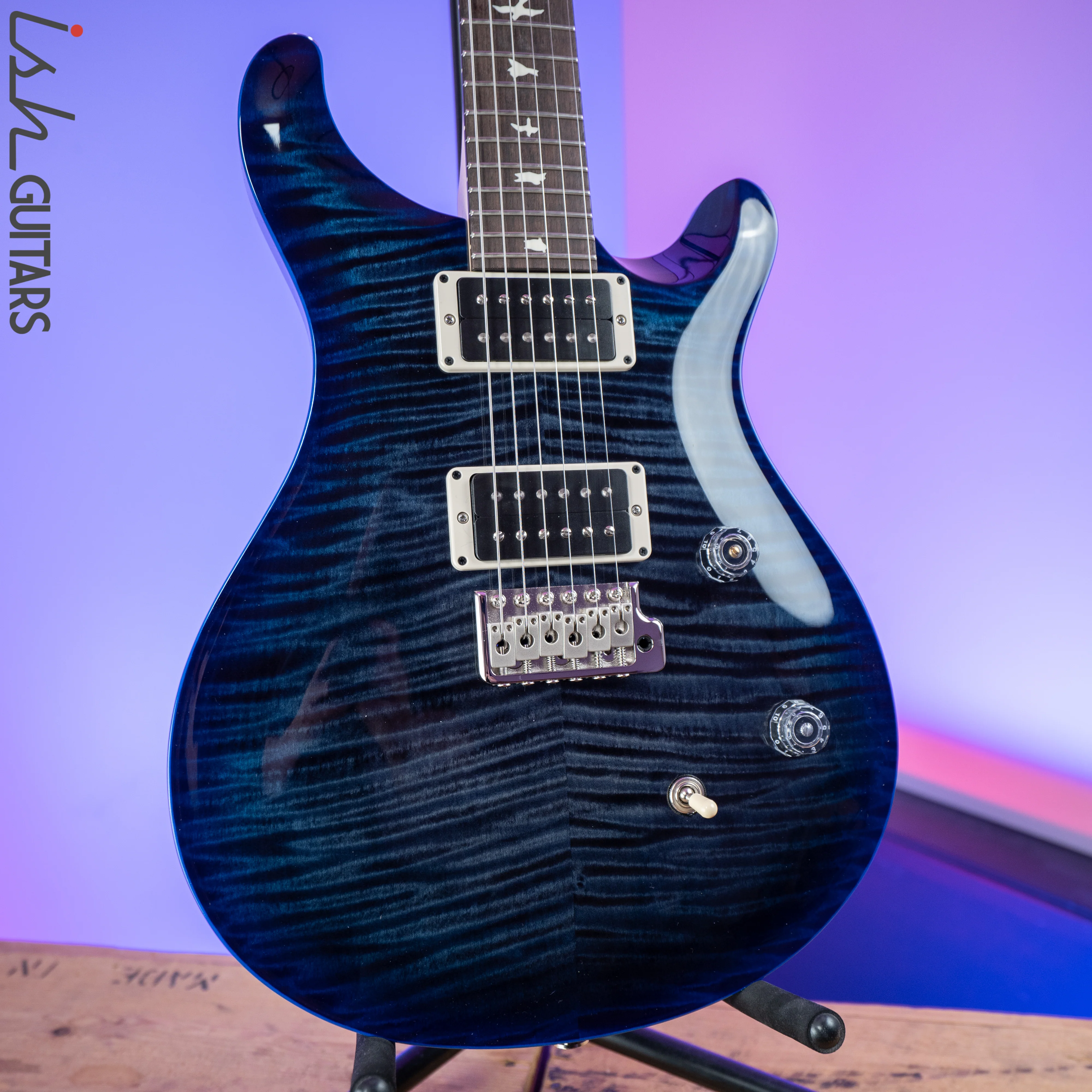 2020 PRS Paul Reed Smith CE24 Custom Color Whale Blue Burst