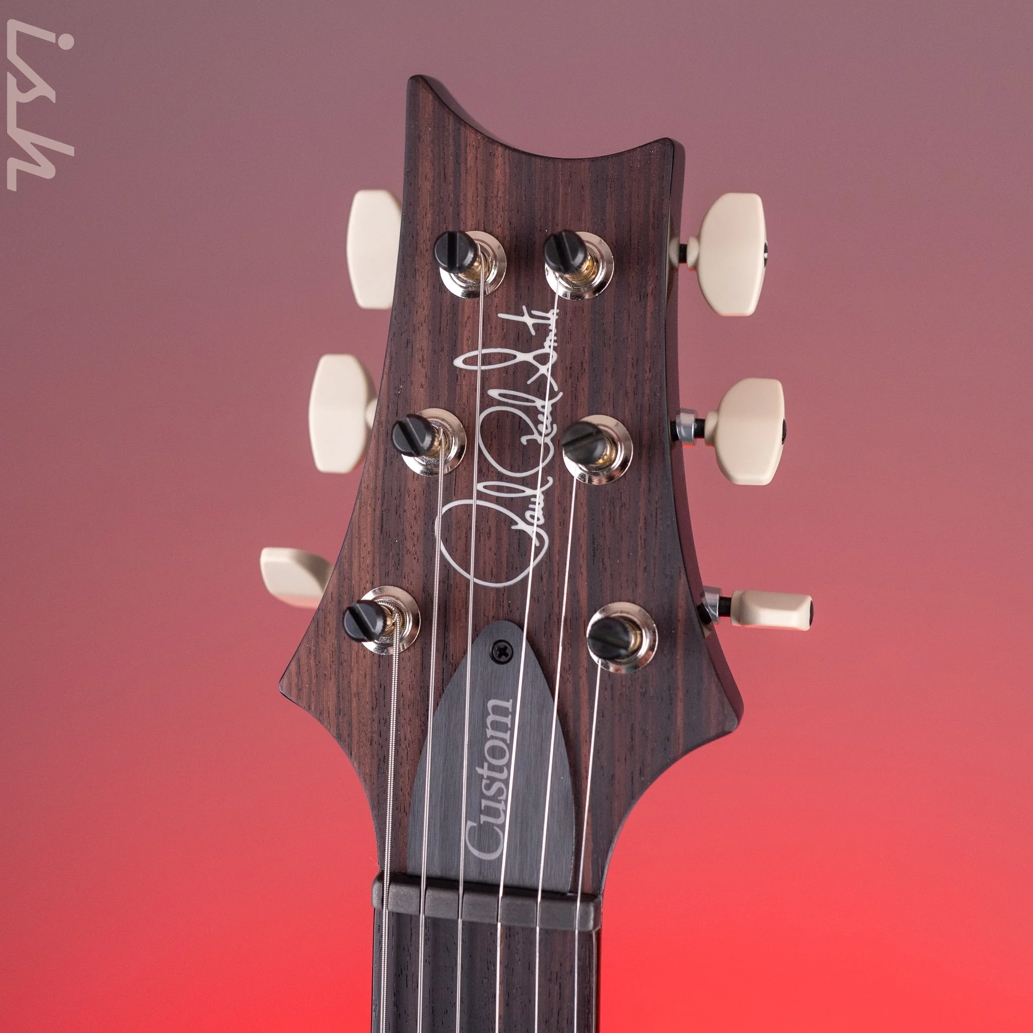 PRS Custom 24-08 Electric Guitar Grey Black - Image 6