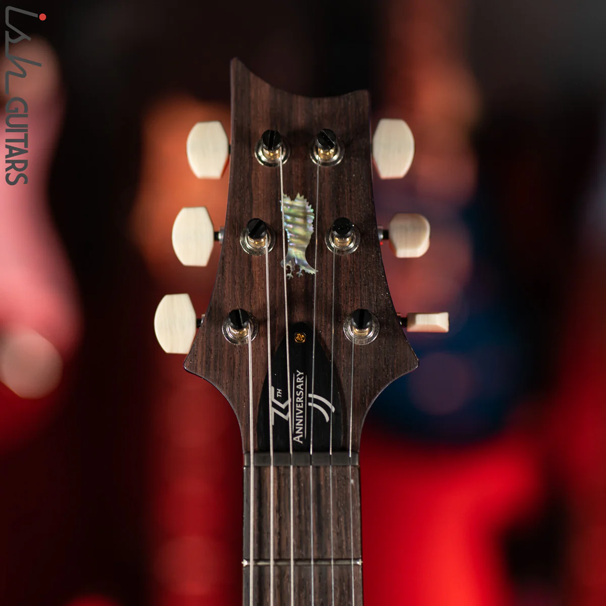 PRS Custom 24 35th Anniversary Guitar Blue Matteo 10 Top - Image 6