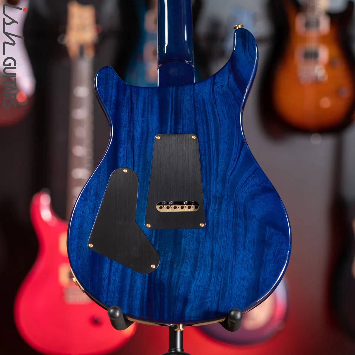 PRS Custom 24 35th Anniversary Guitar Violet Blueburst Wrap 10 Top - Image 8