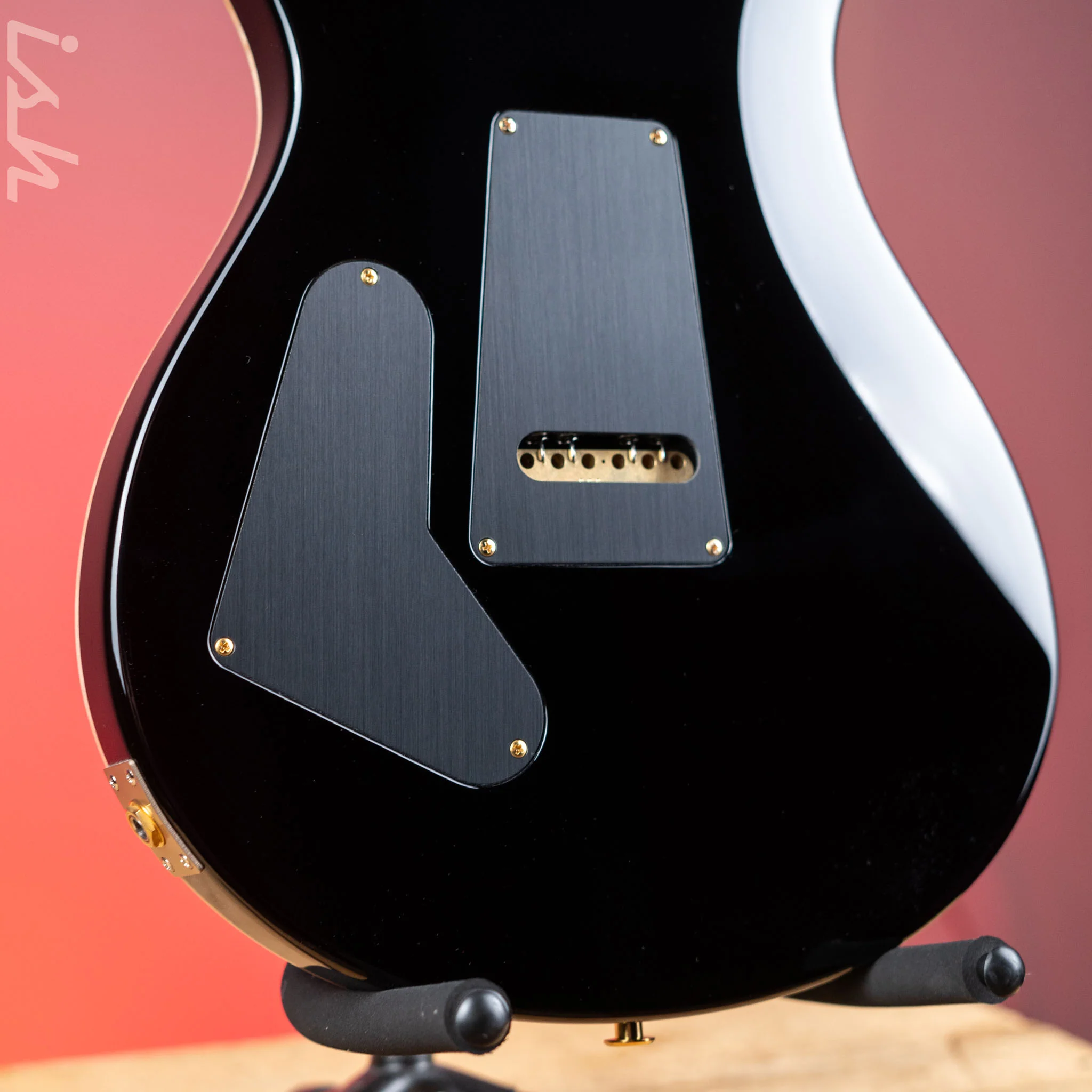 PRS Custom 24 Electric Guitar 10-Top Purple Iris Smoke Burst - Image 9