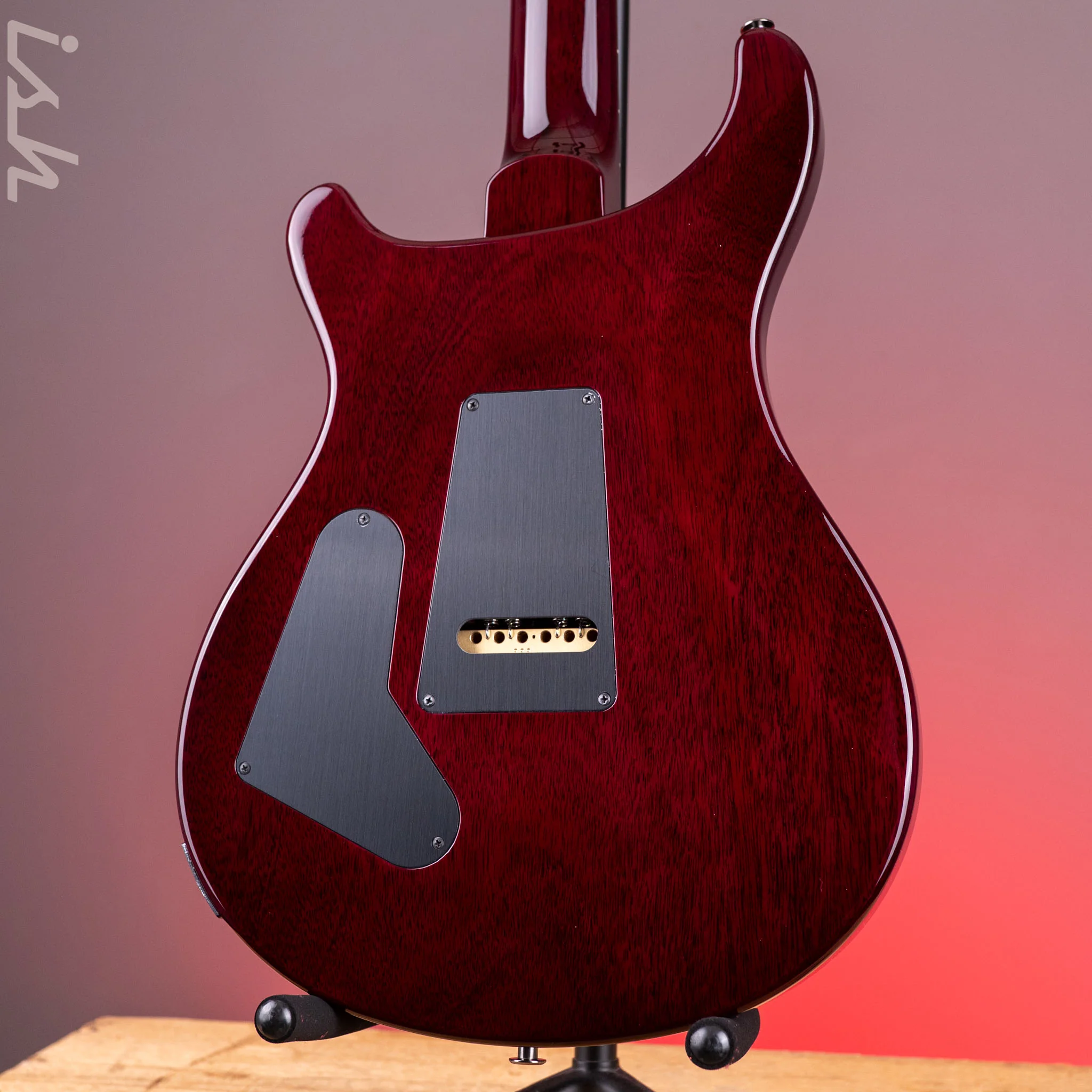 PRS Custom 24 Mango Top Limited Edition Faded Whale Blue with a Black Wrap Burst - Image 9