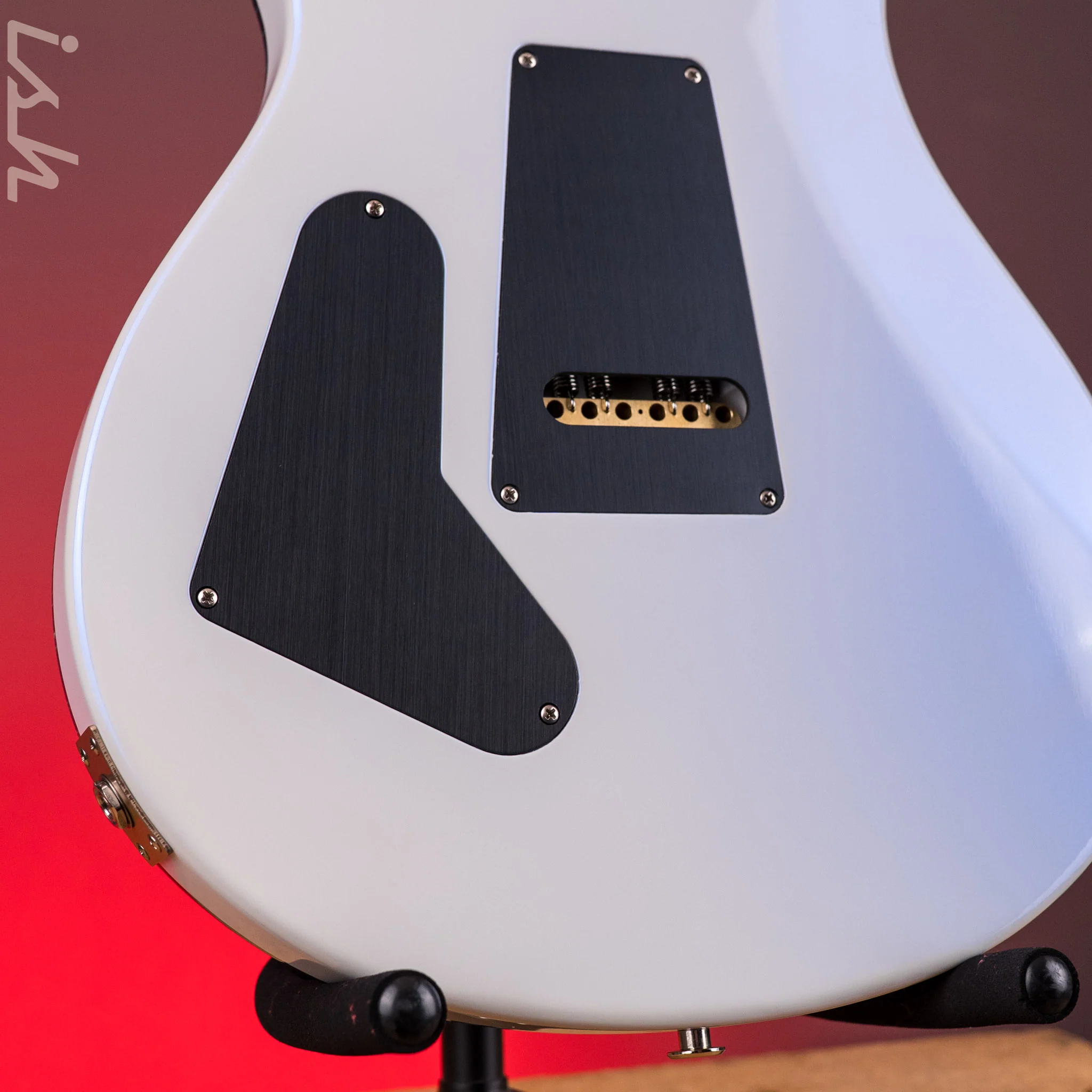 PRS Custom 24 River Blue Wrap w/ Pearl White Back - Image 11