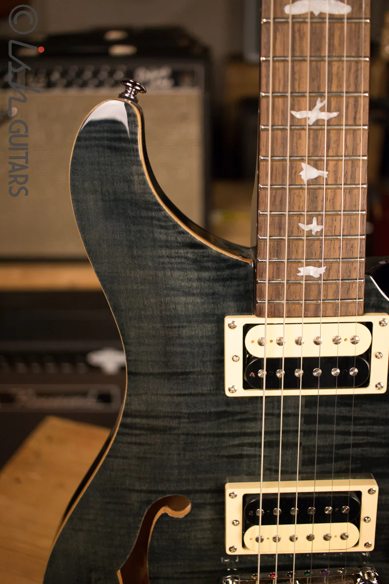 Paul Reed Smith PRS SE Custom 22 Semi-Hollow Grey Black - Image 3